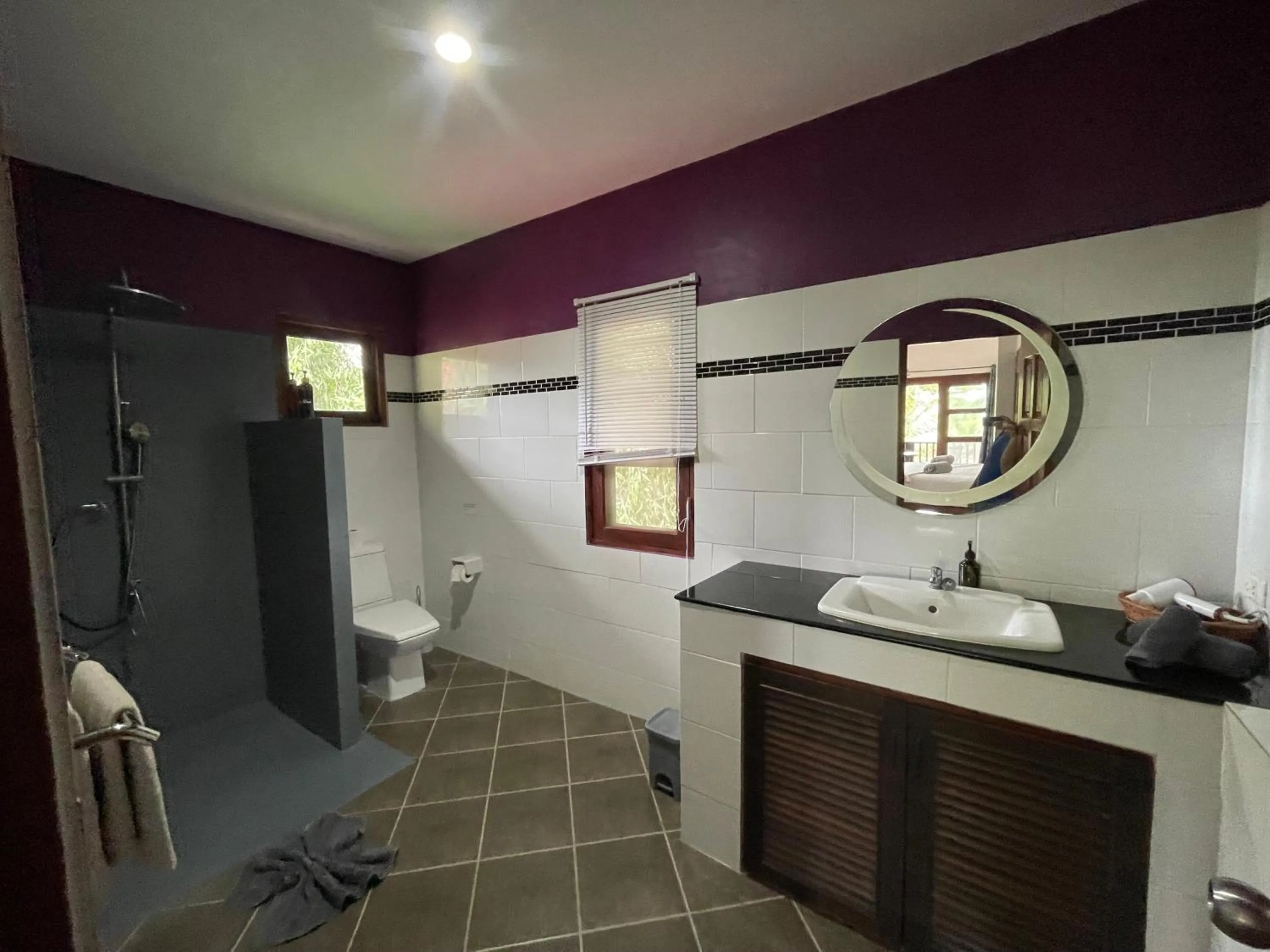 Bathroom in Jade cottages