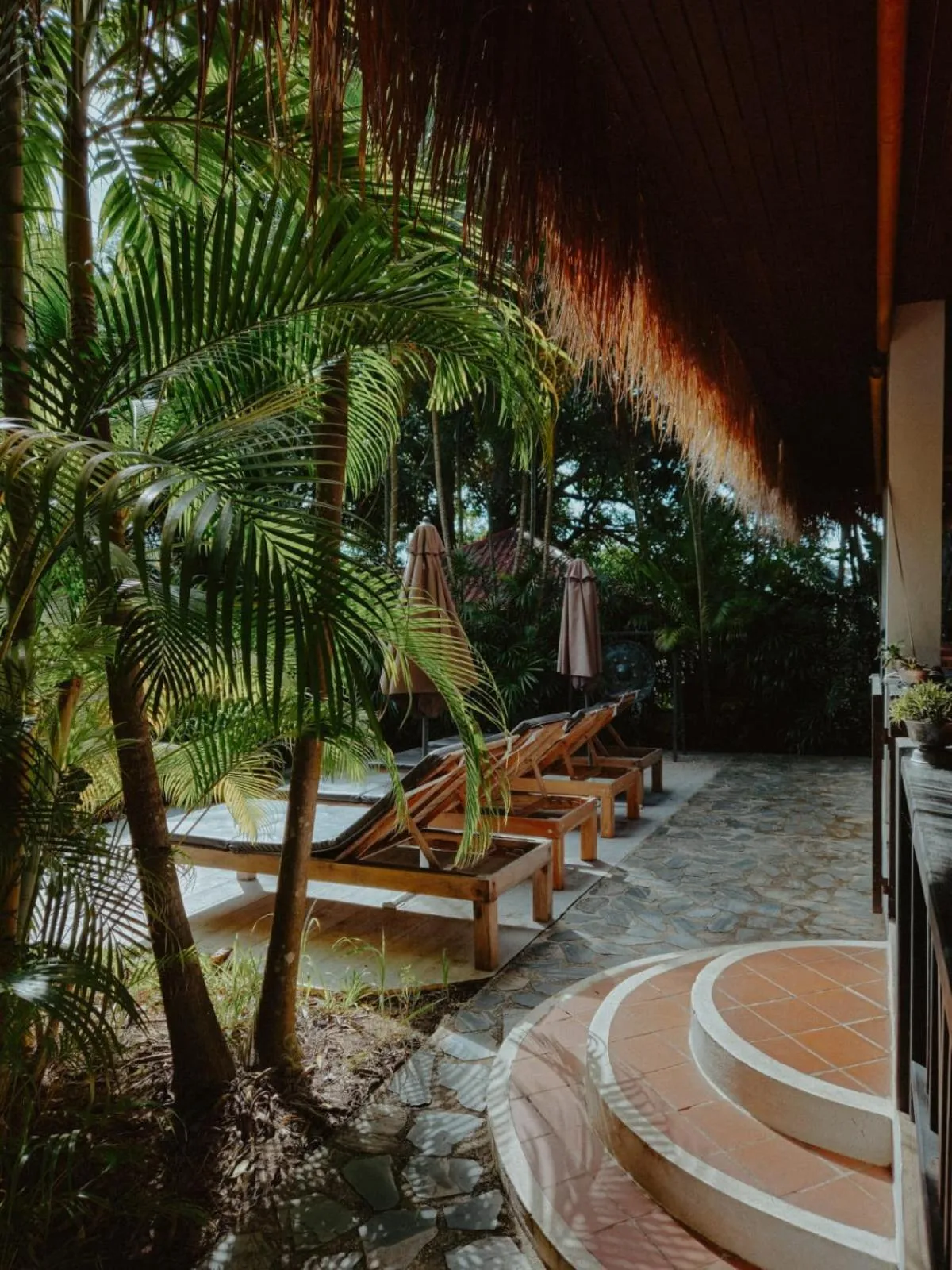 Garden in Jade cottages