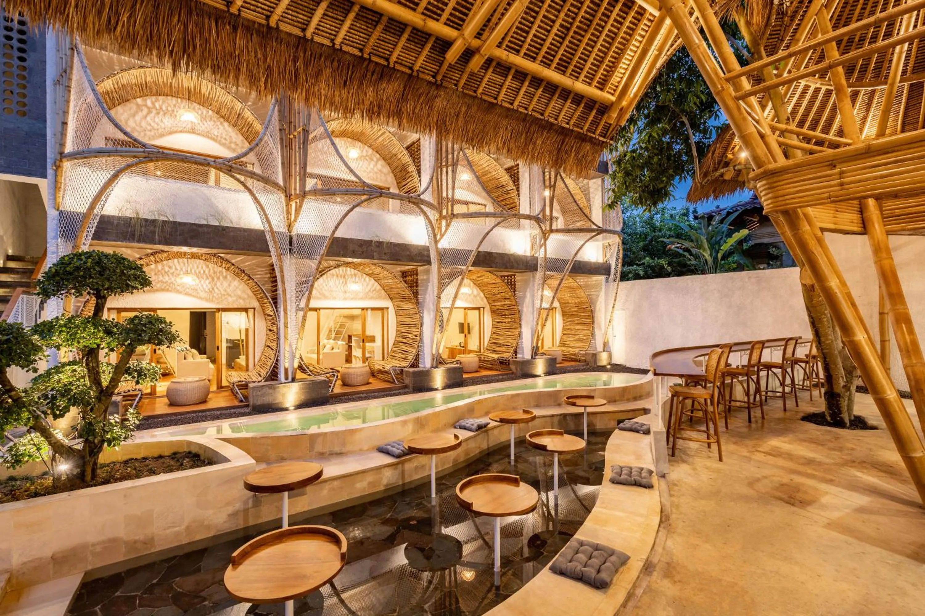 Seating area in Clan Living - The Founder Ubud