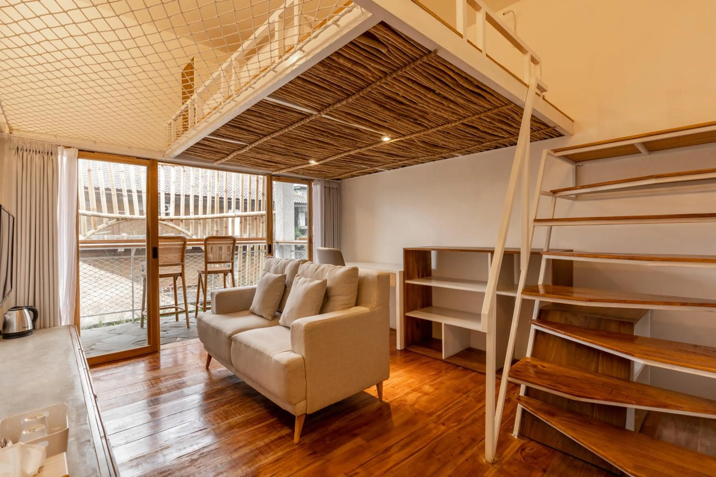 Living room, Bed in Clan Living - The Founder Ubud