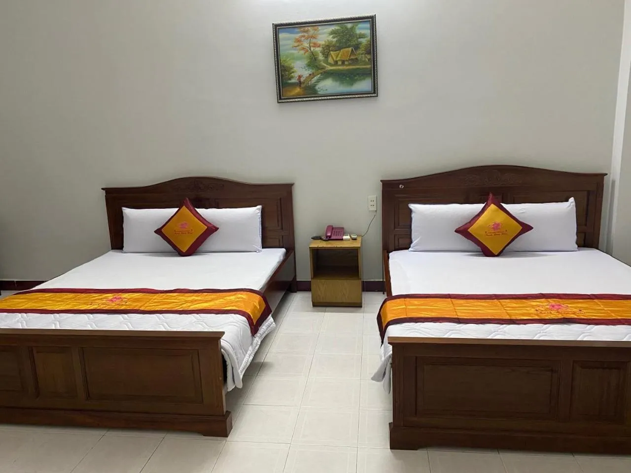Bed in Khách Sạn Thanh Hồng