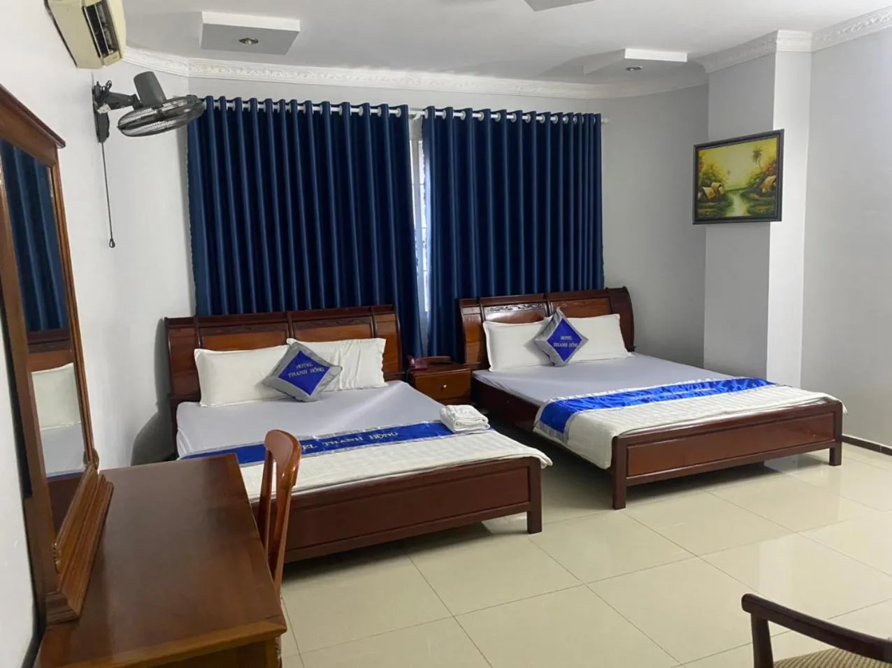 Bed in Khách Sạn Thanh Hồng