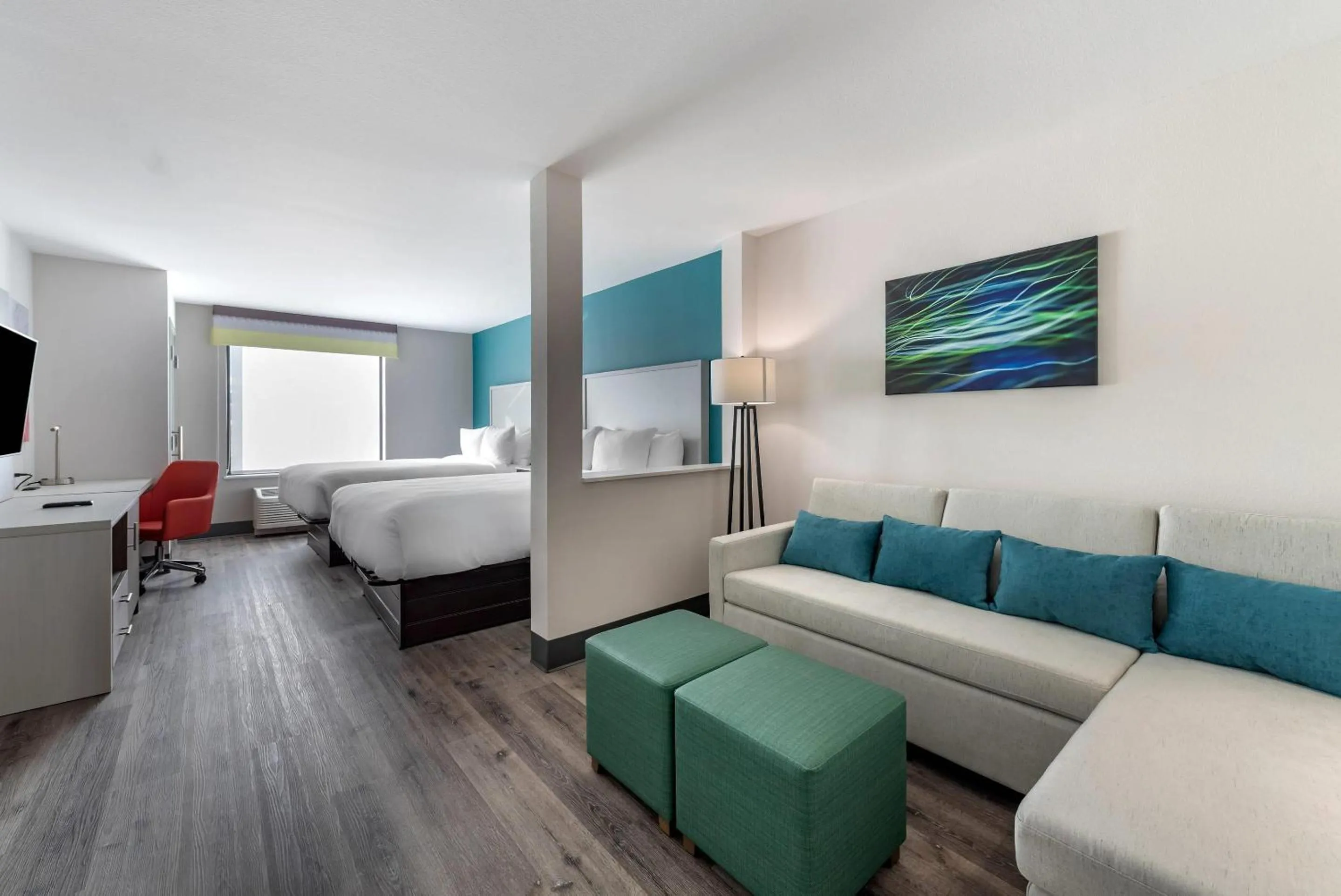 Bedroom, Bed in Comfort Suites Colorado Springs East - Medical Center Area