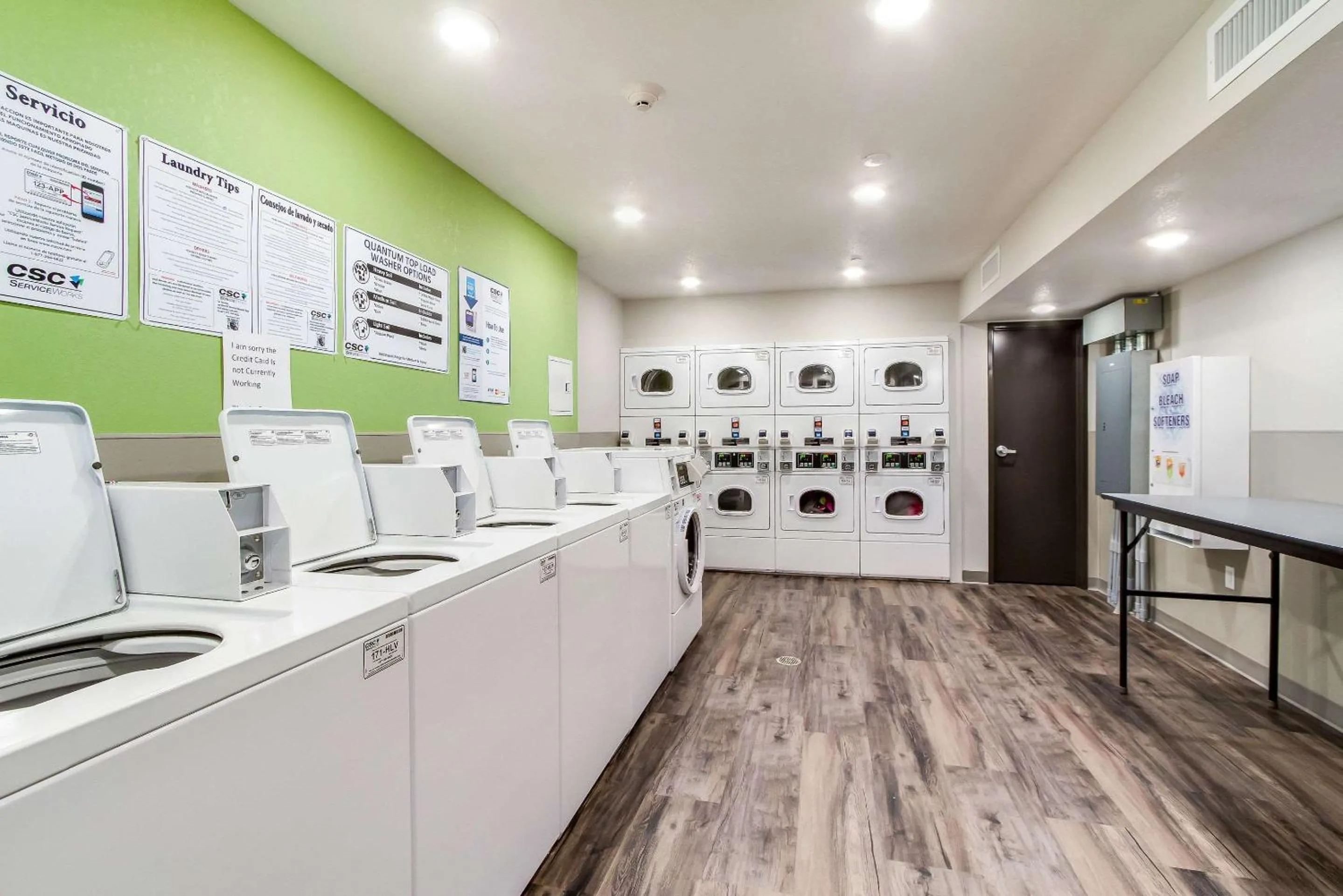 laundry in WoodSpring Suites Harrisburg Linglestown