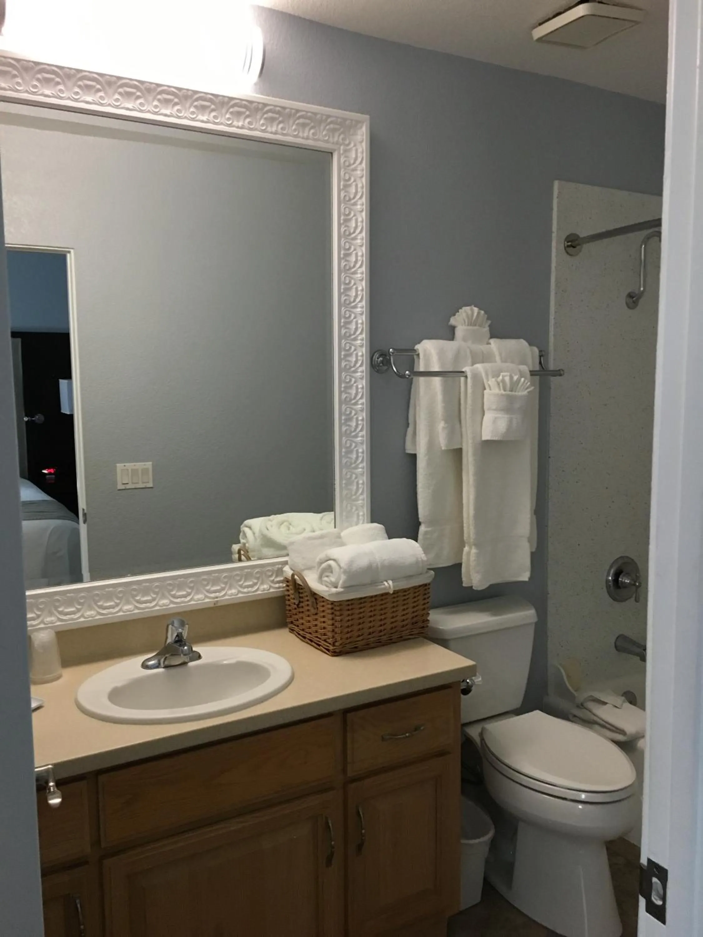 Bathroom in GetAways at Palm Springs Tennis Club