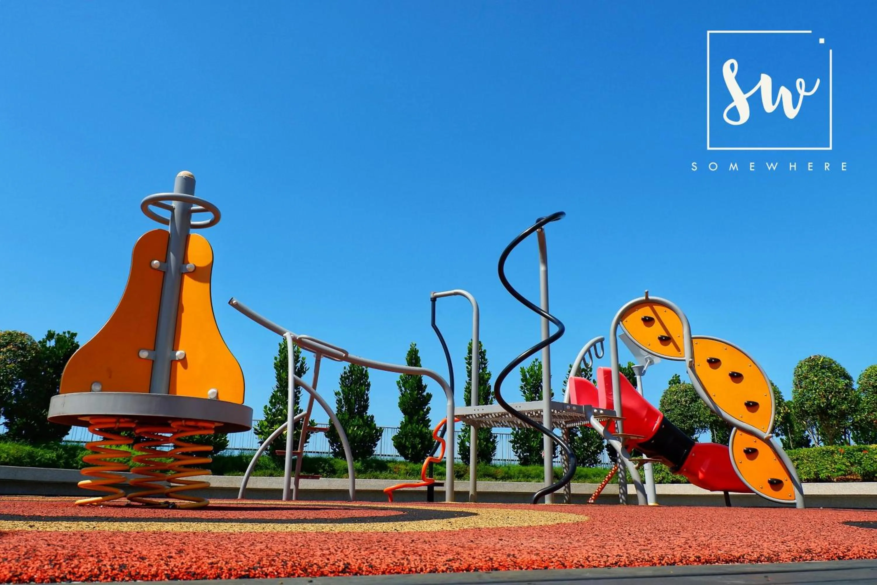 Children play ground in Relaxious Homestay with Infinity Pool Sutera Avenue, Kota Kinabalu