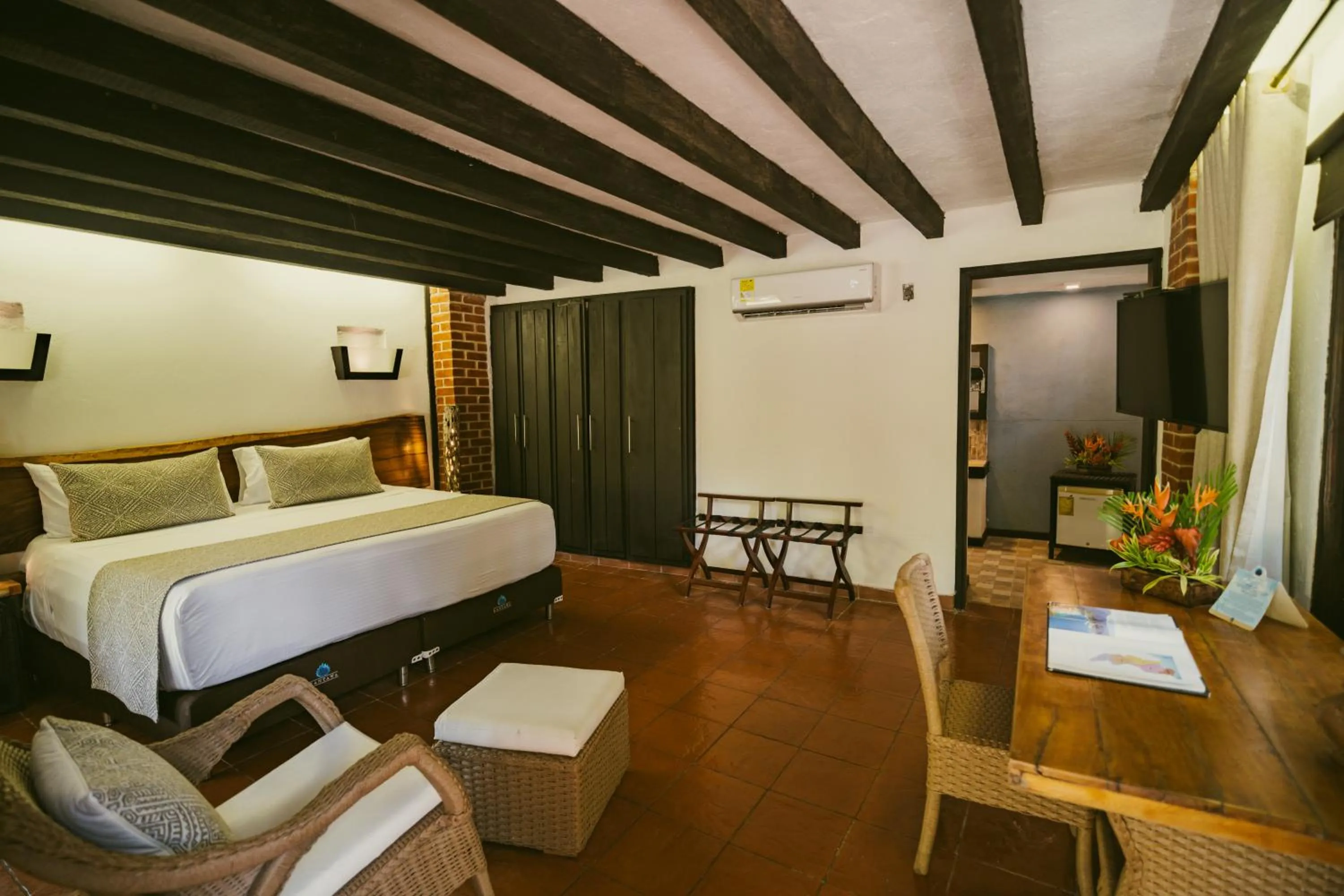 Photo of the whole room, Bed in Kantawa Hotel & Spa