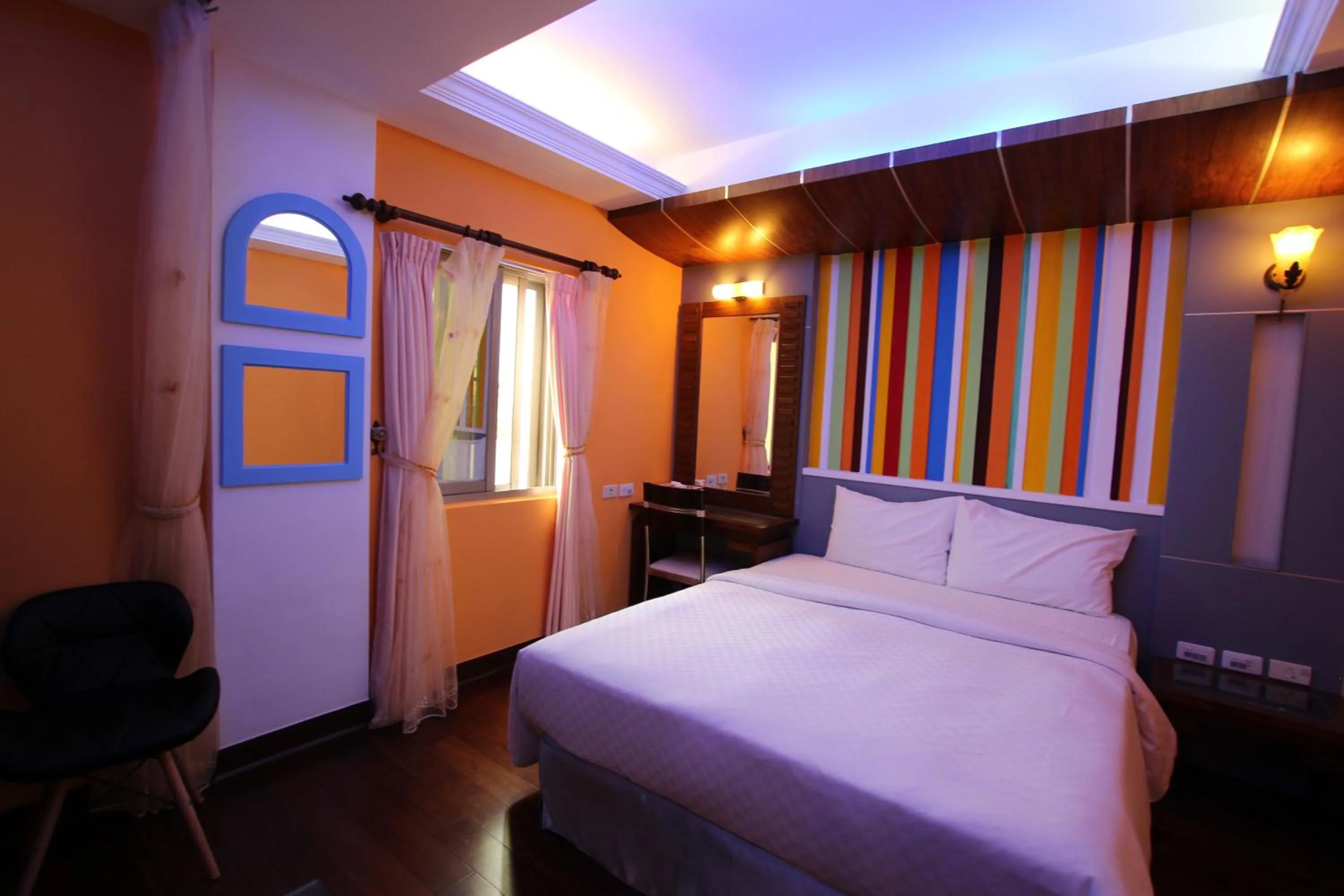 Photo of the whole room, Bed in Seashell Bay 墾丁貝殼灣