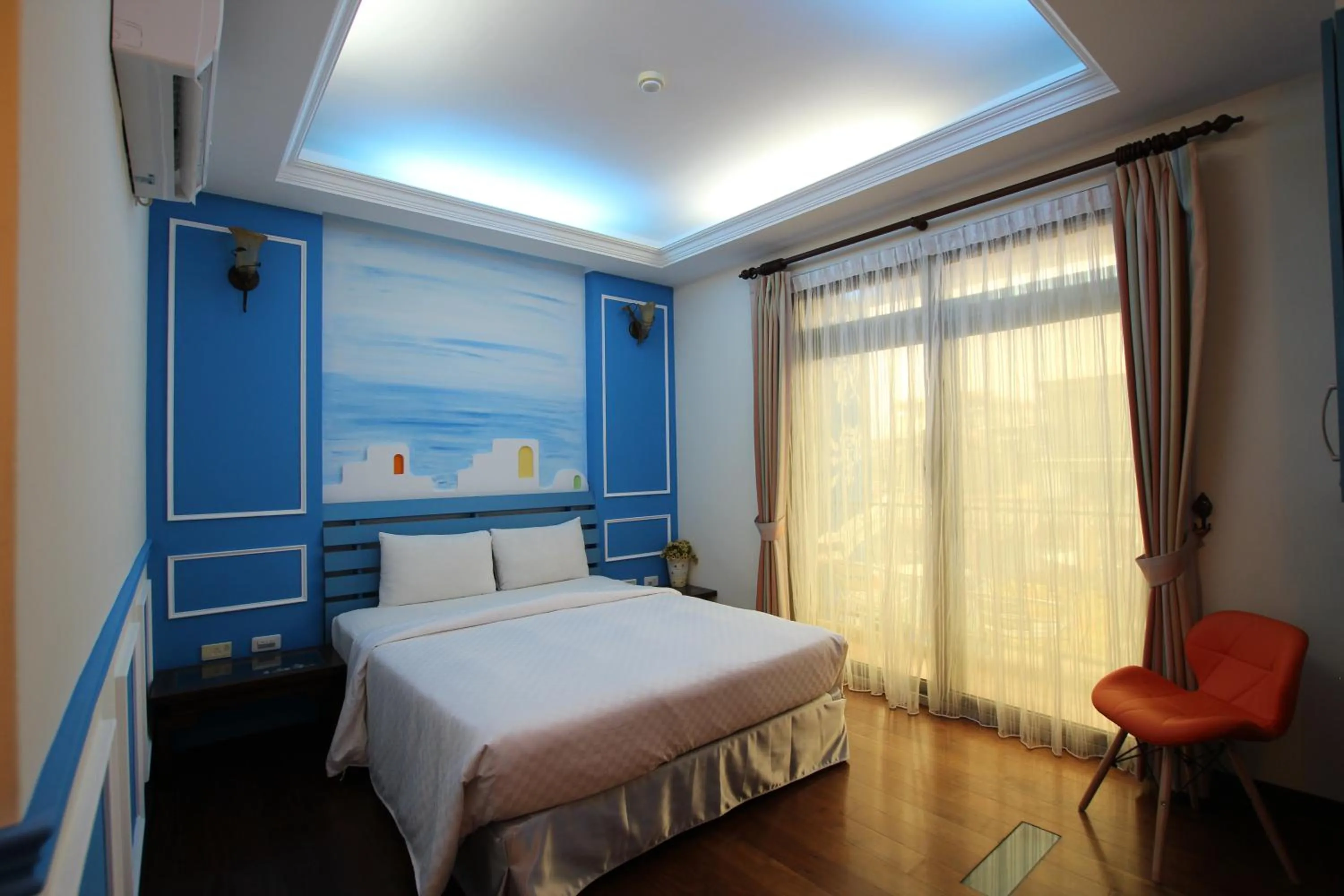 Photo of the whole room, Bed in Seashell Bay 墾丁貝殼灣