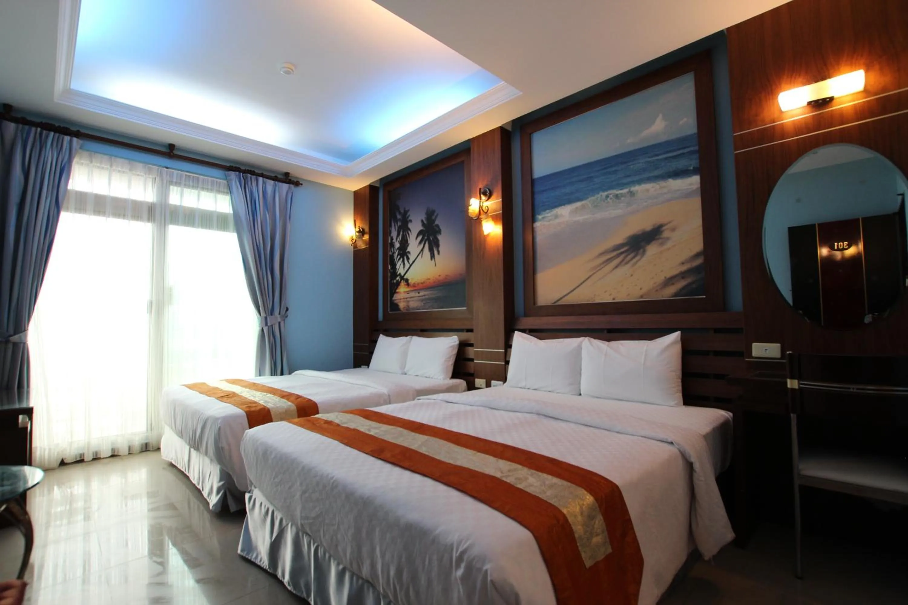 Bed in Seashell Bay 墾丁貝殼灣