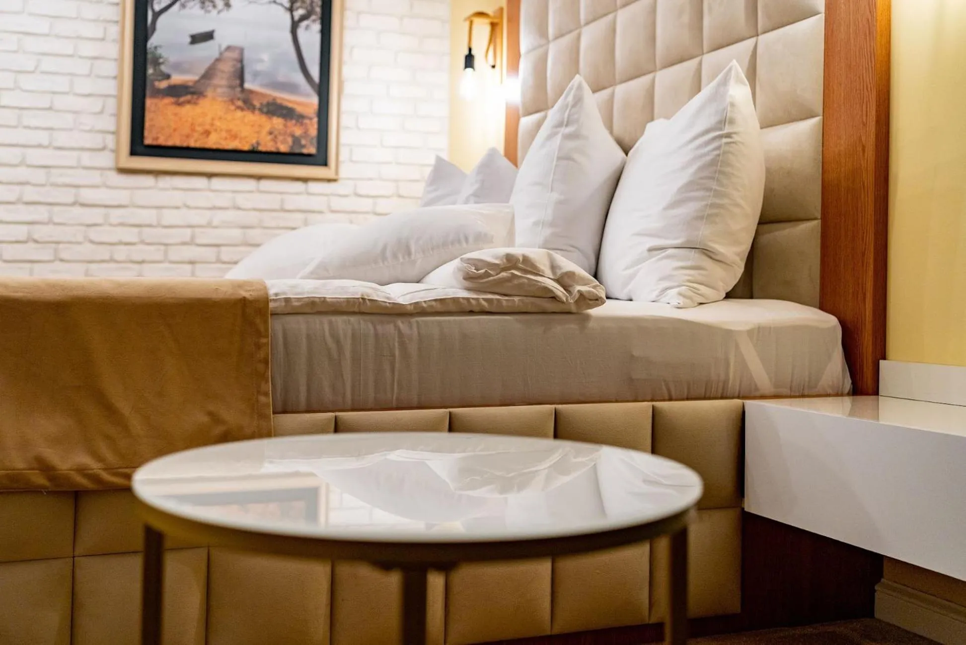 Bed in Razelm Luxury Resort