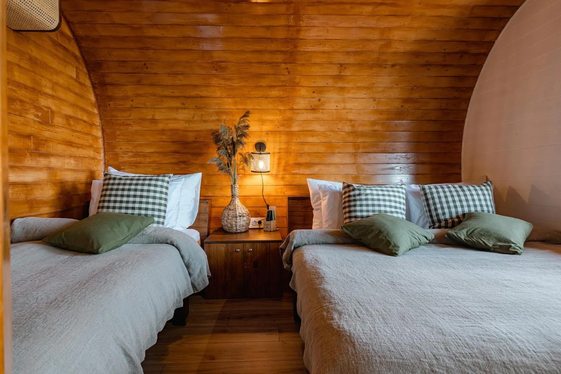 Bed in Razelm Luxury Resort