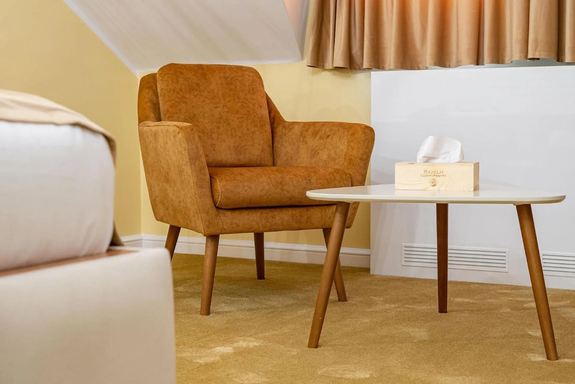 Seating area in Razelm Luxury Resort