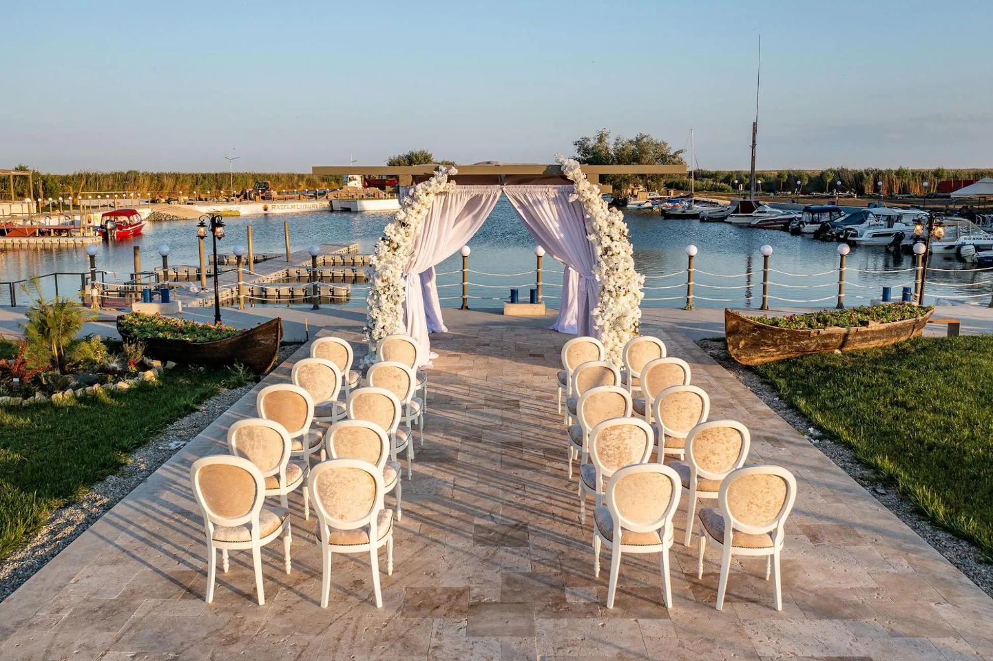 wedding in Razelm Luxury Resort