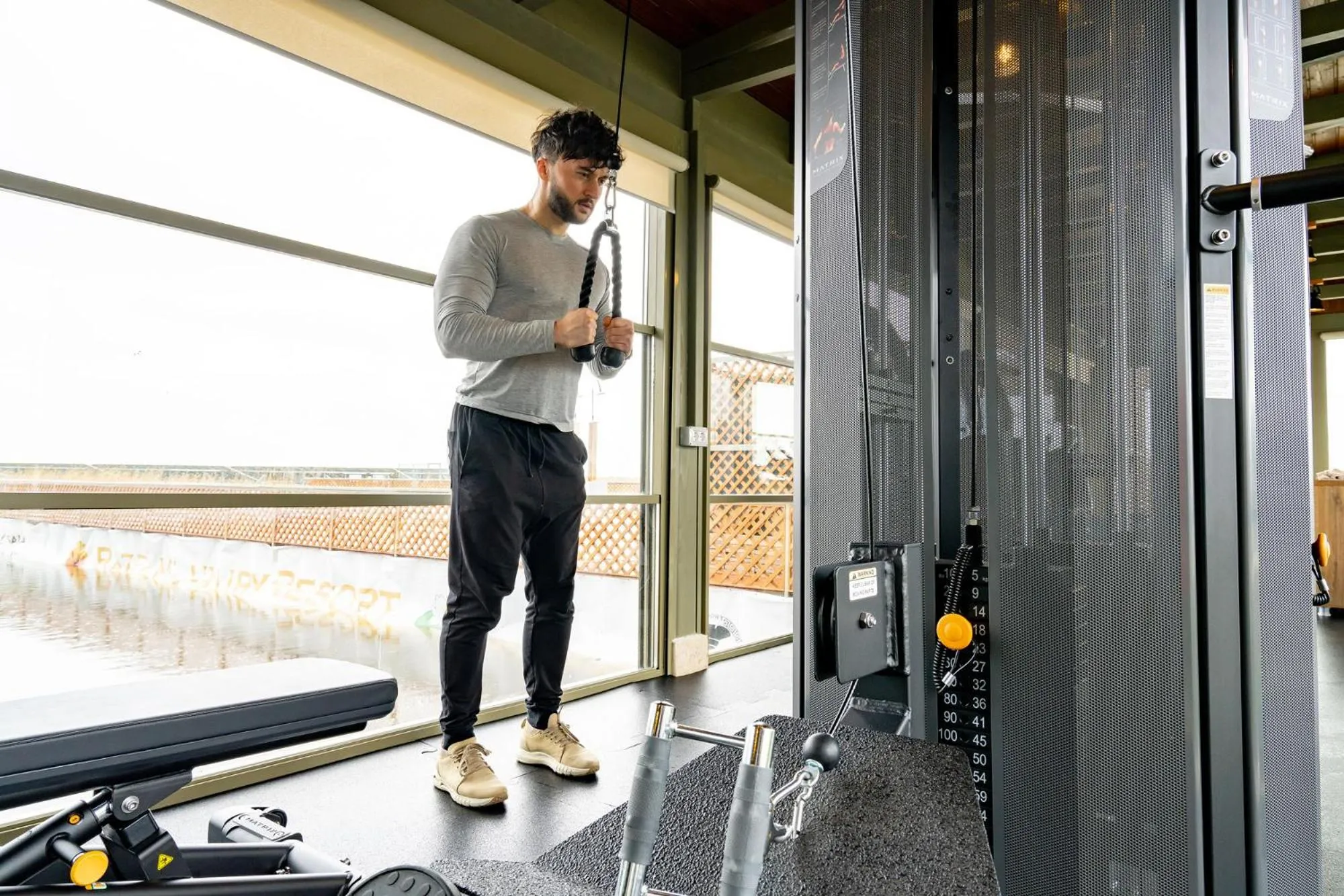 Fitness centre/facilities in Razelm Luxury Resort