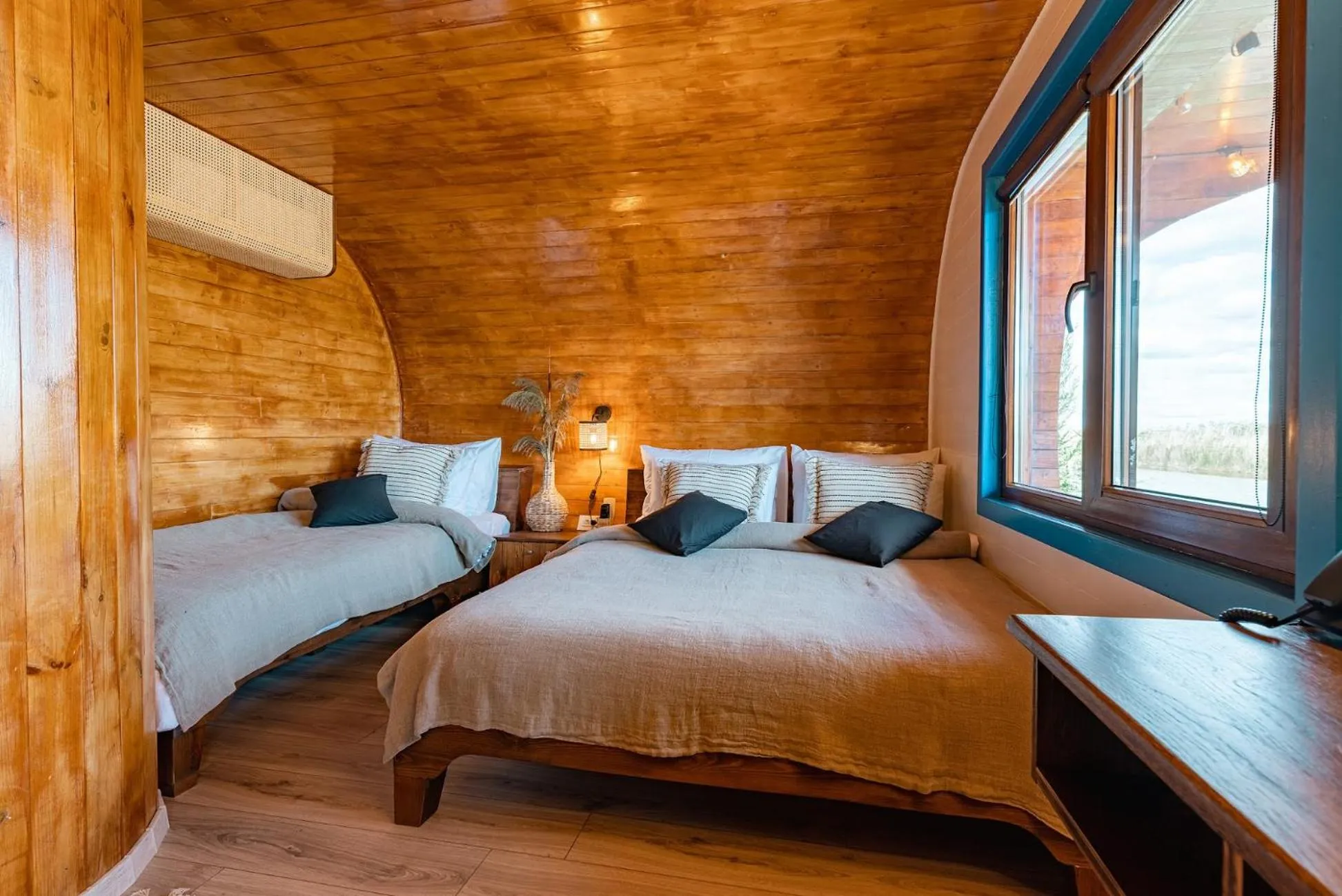Bed in Razelm Luxury Resort