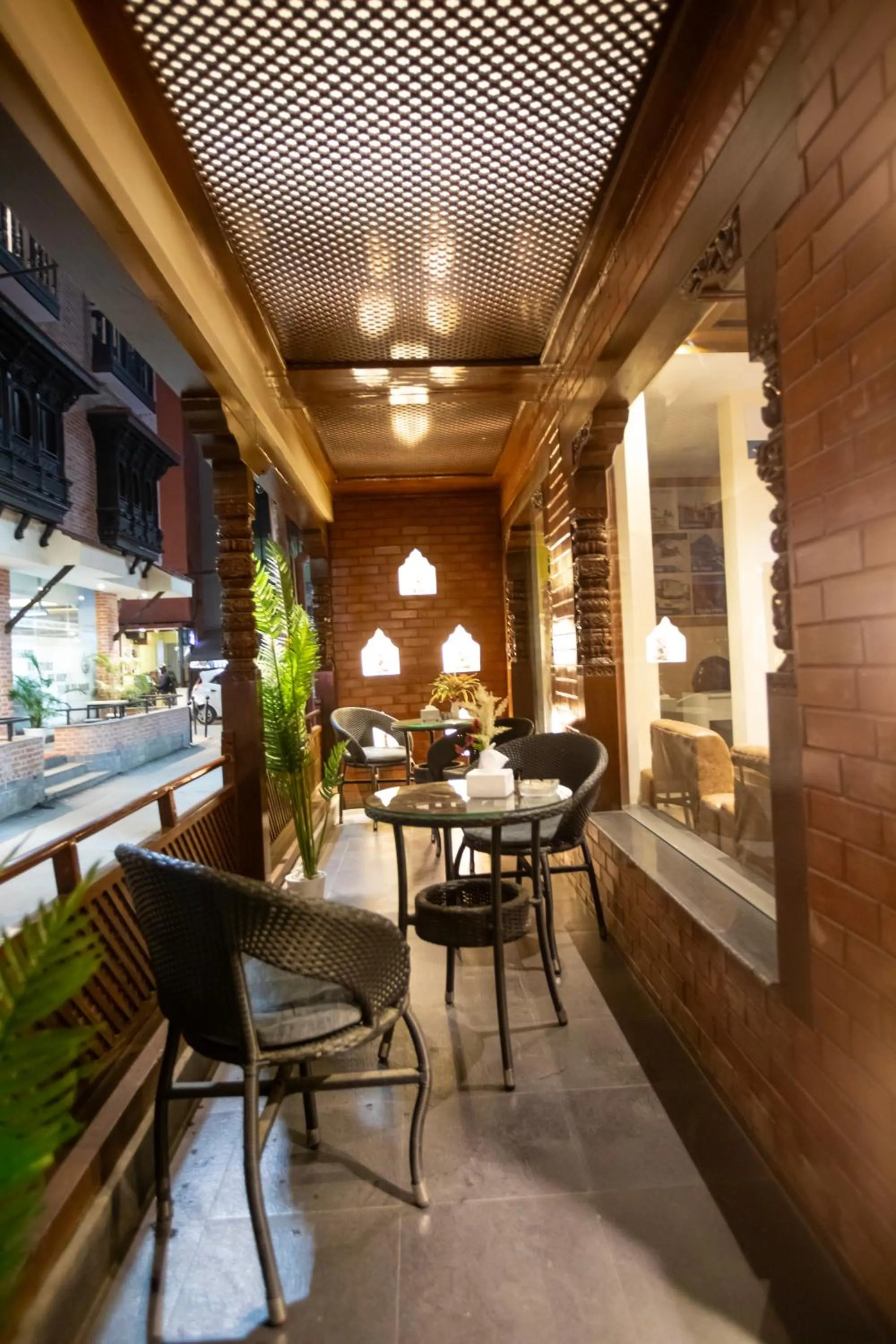 Seating area in Capital Boutique Hotel