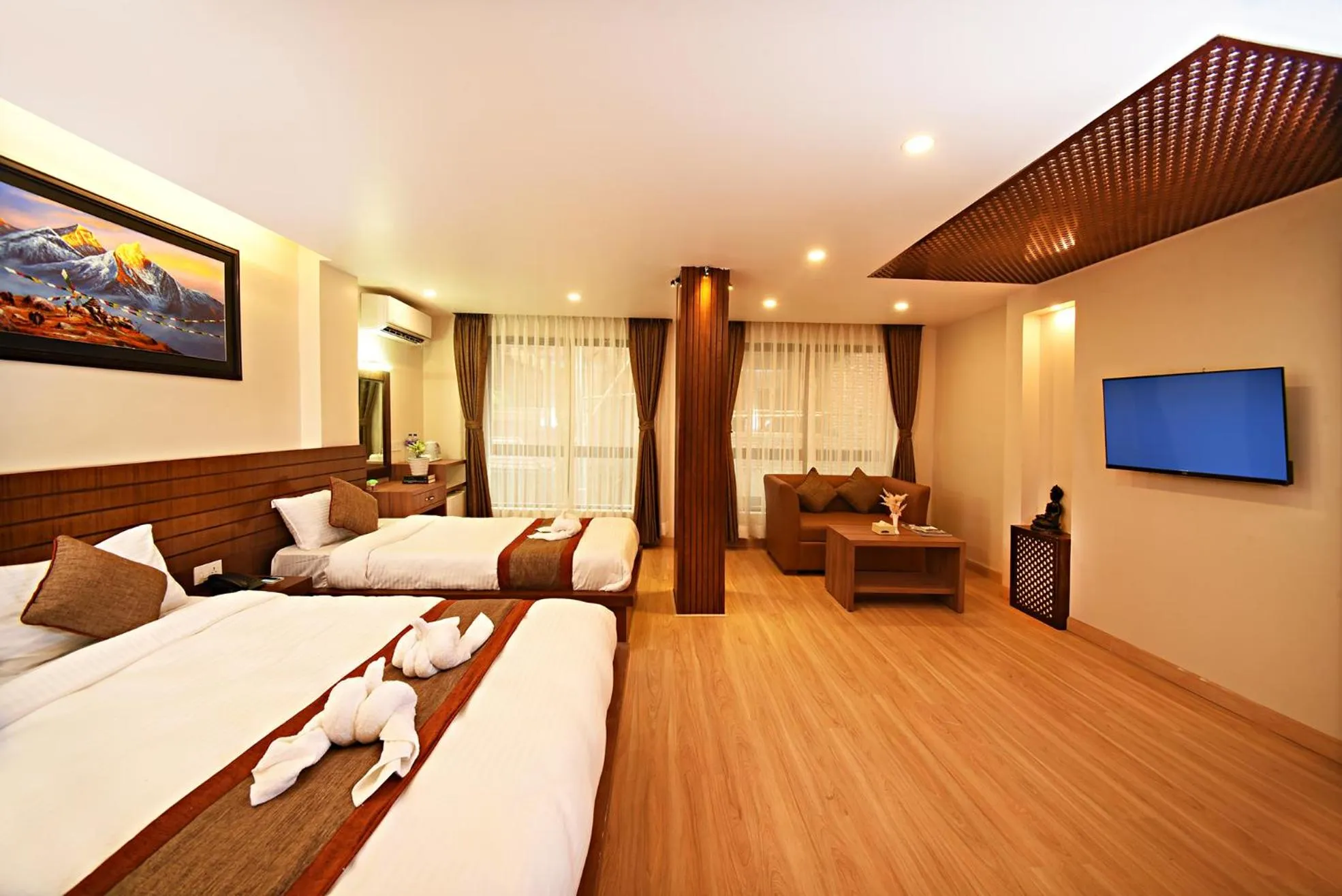 Photo of the whole room, Bed in Capital Boutique Hotel