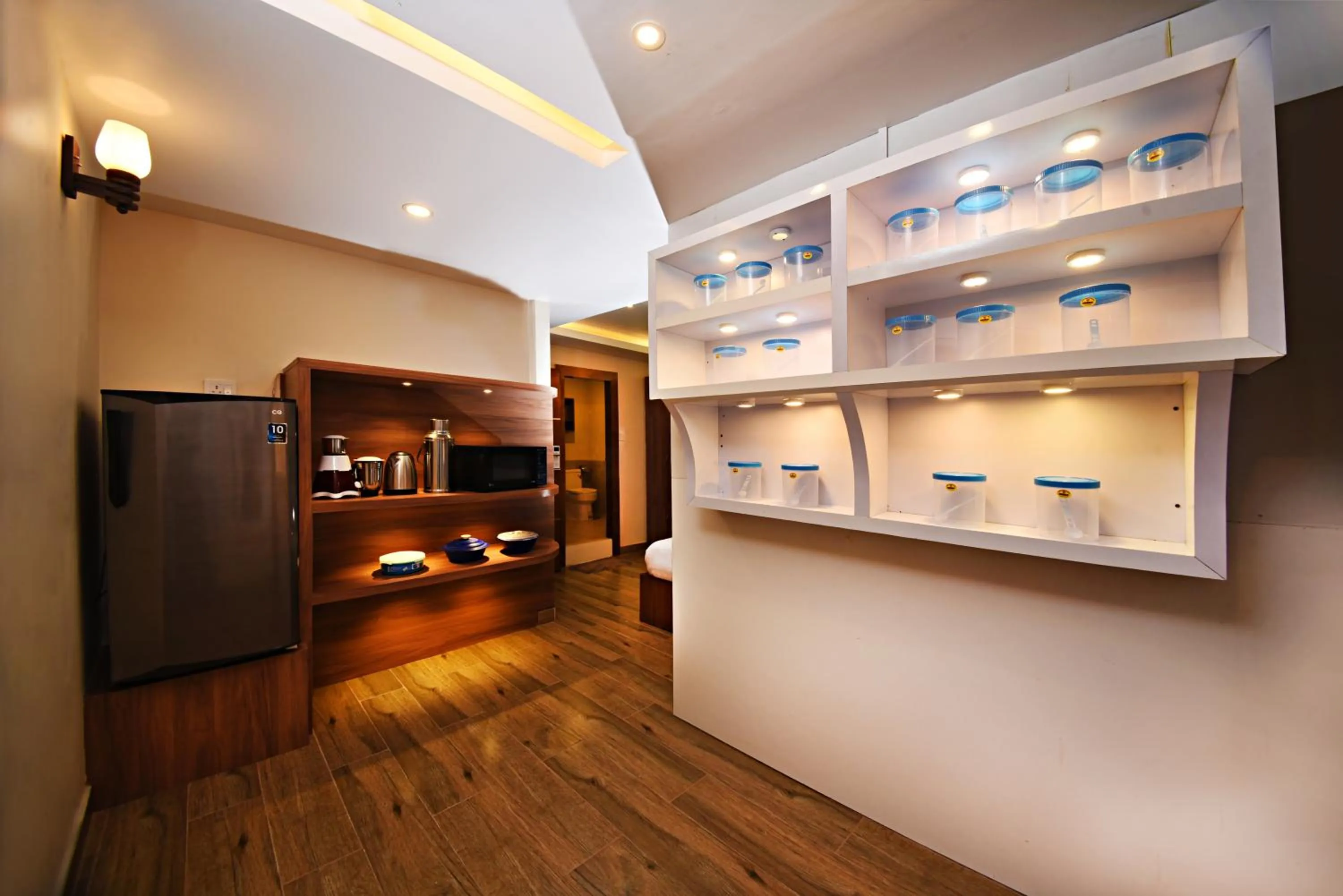 kitchen in Capital Boutique Hotel