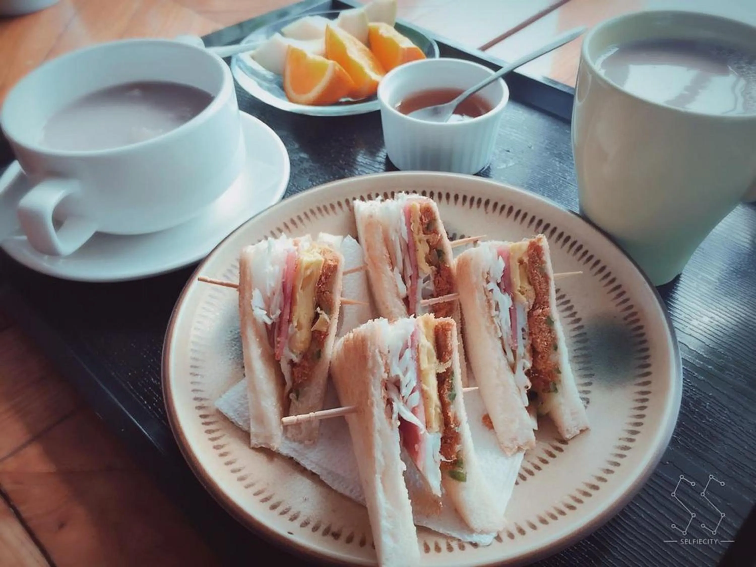 American breakfast in Bali Lover