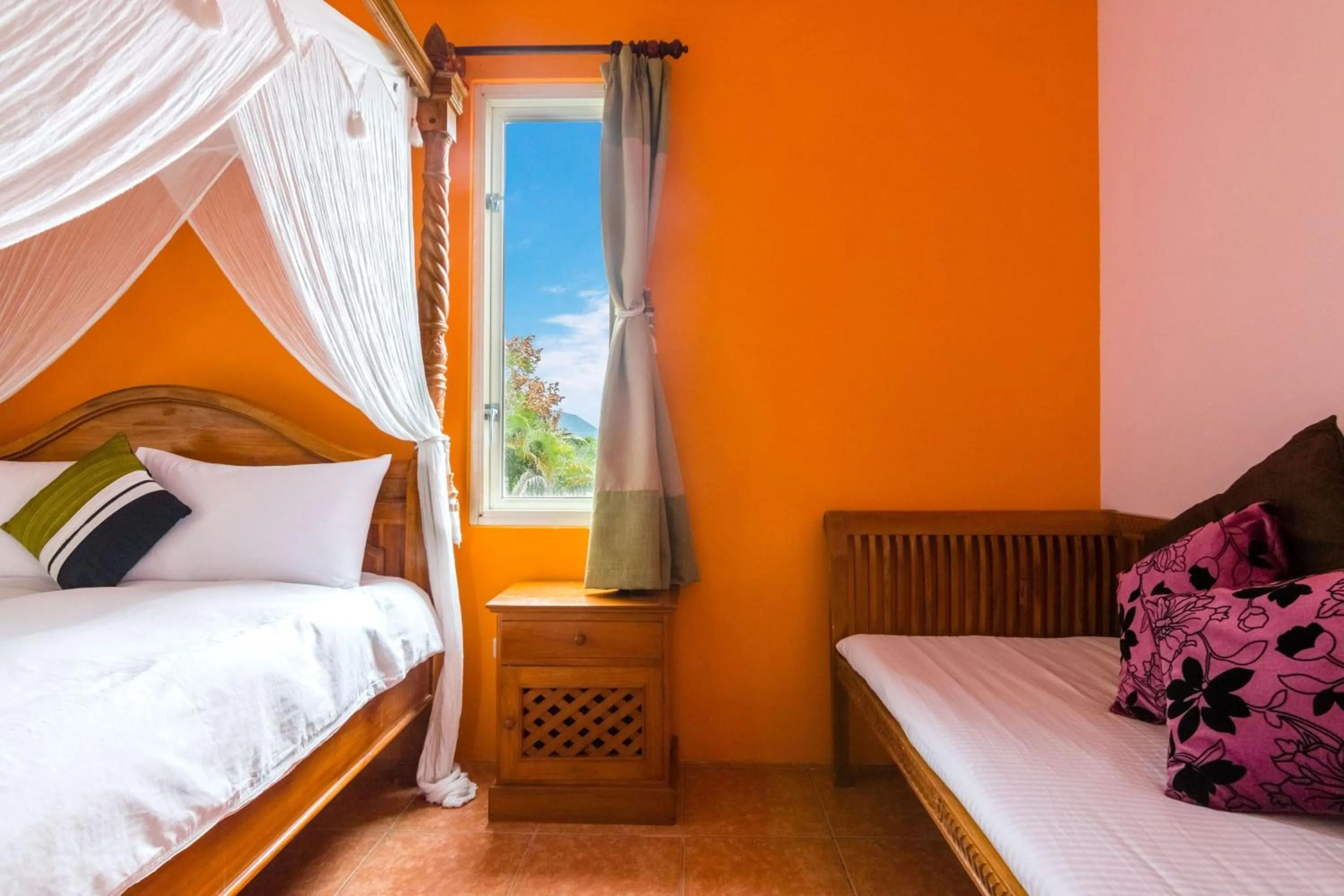 Decorative detail, Bed in Bali Lover