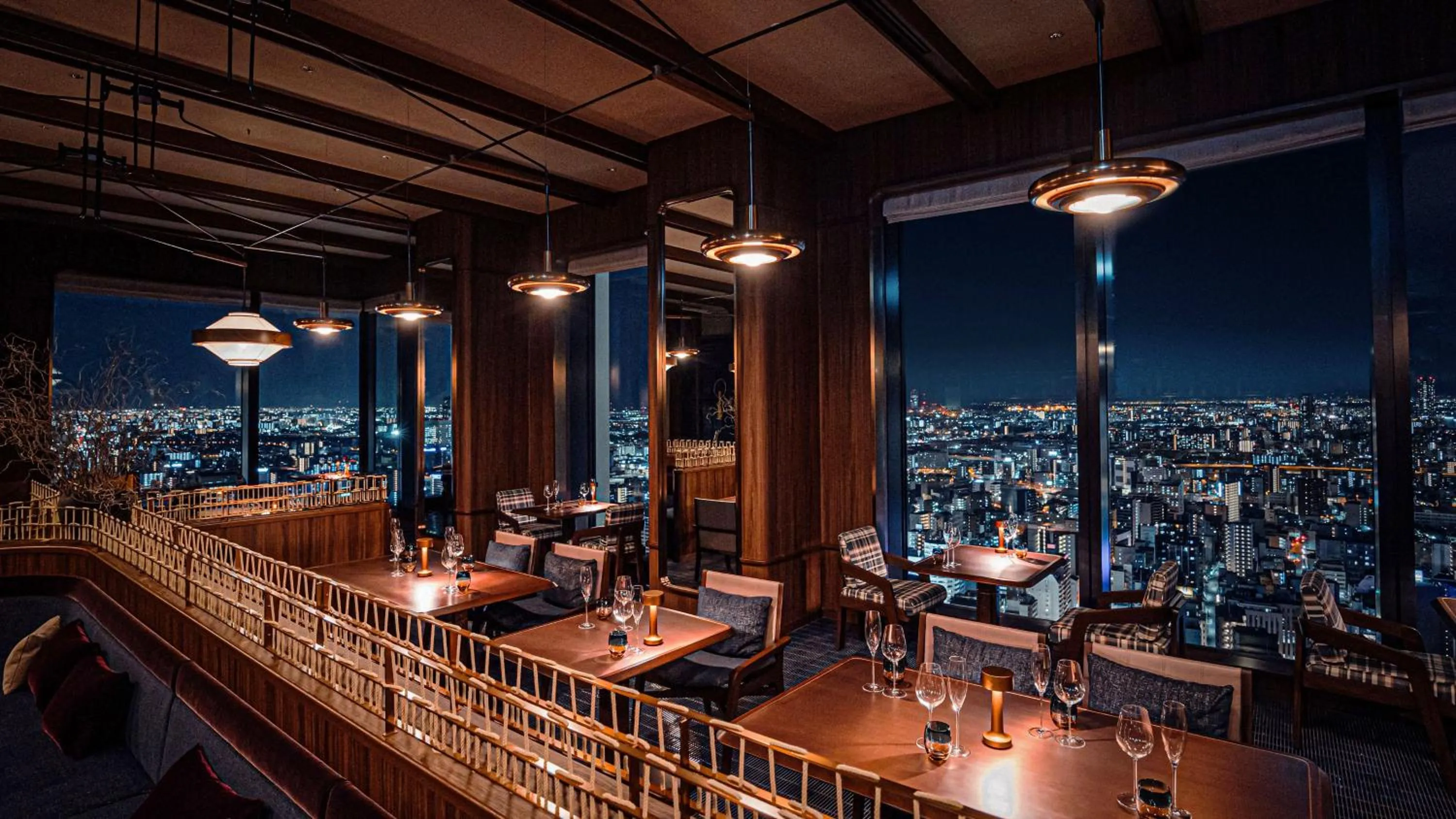 Dining area in Centara Grand Hotel Osaka