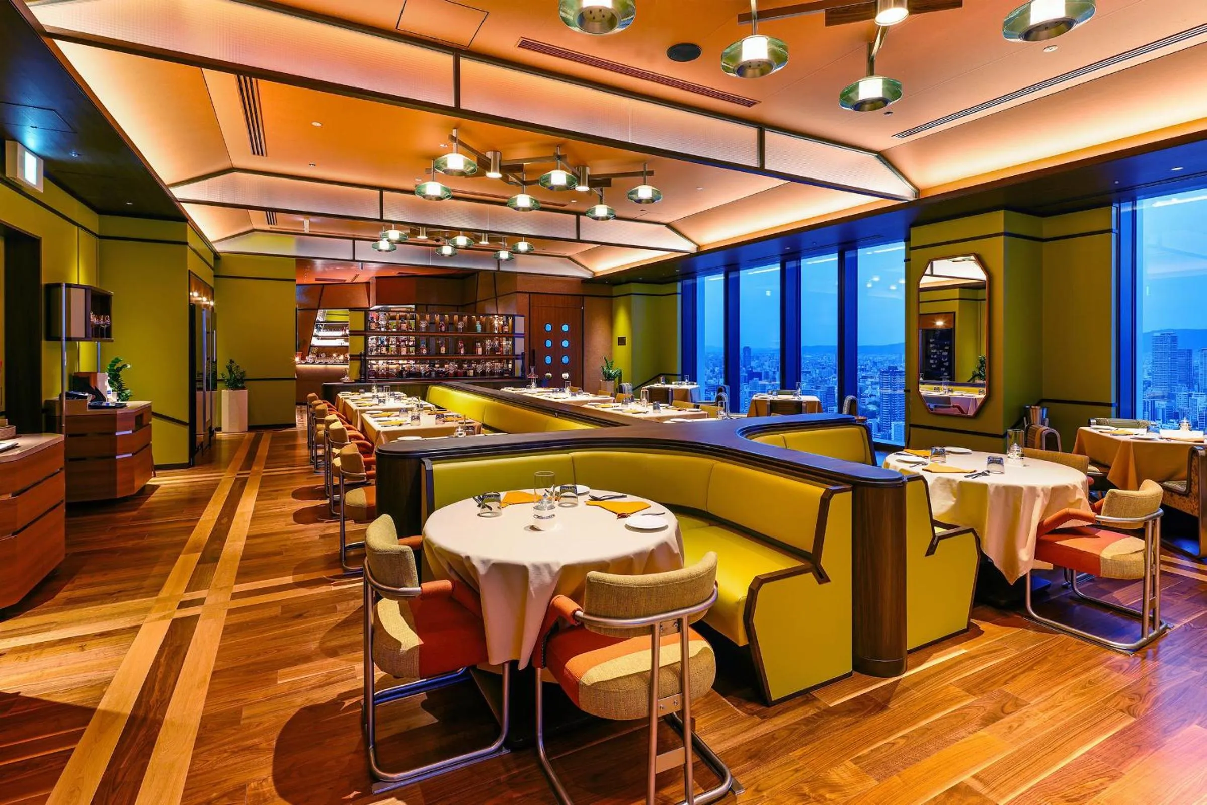 Dining area in Centara Grand Hotel Osaka