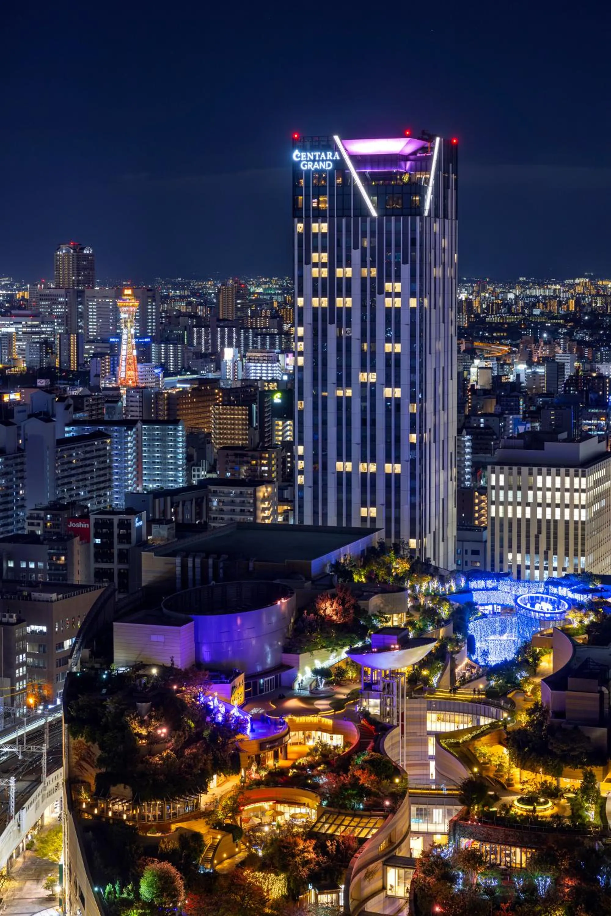 Property building in Centara Grand Hotel Osaka