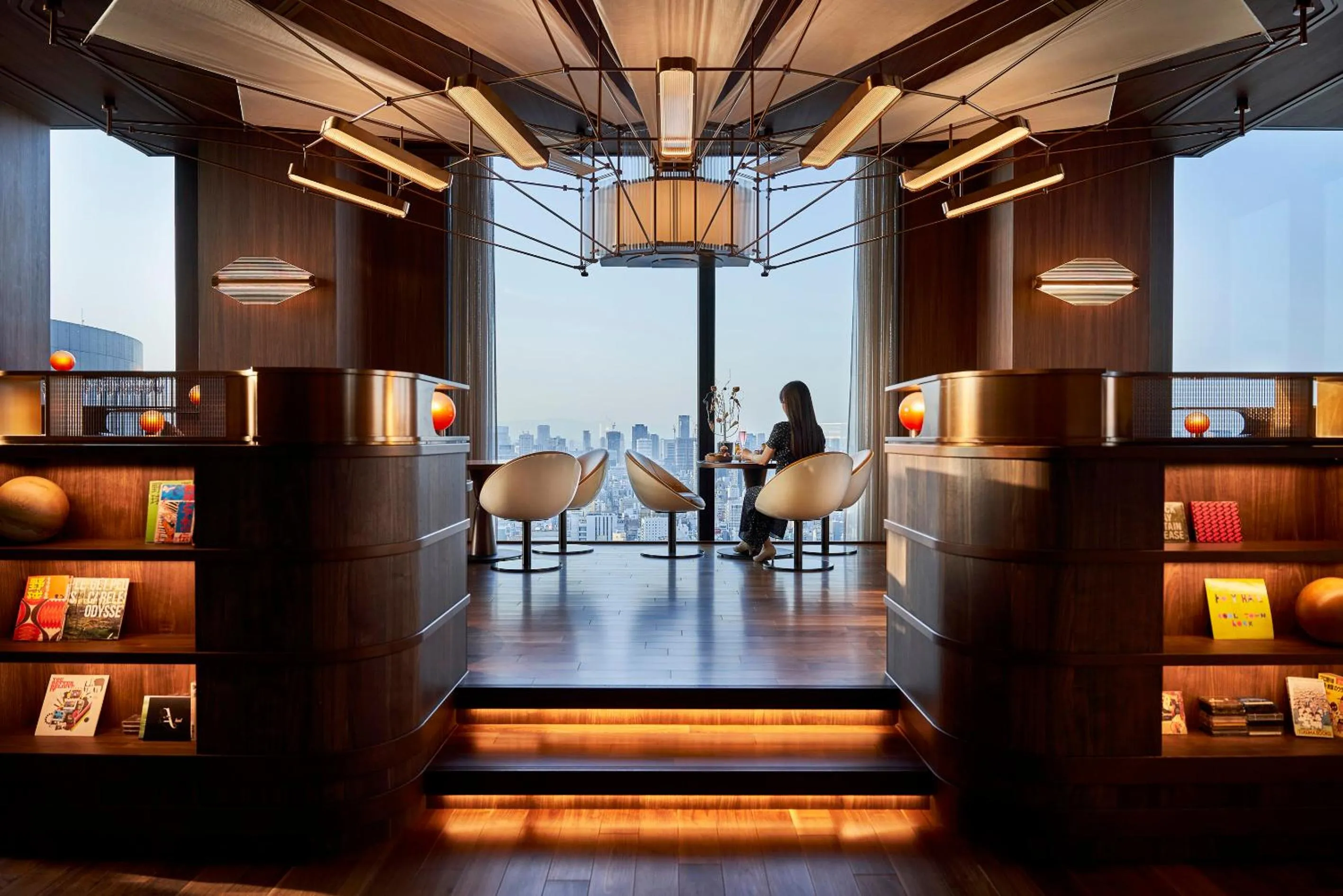 Dining area in Centara Grand Hotel Osaka
