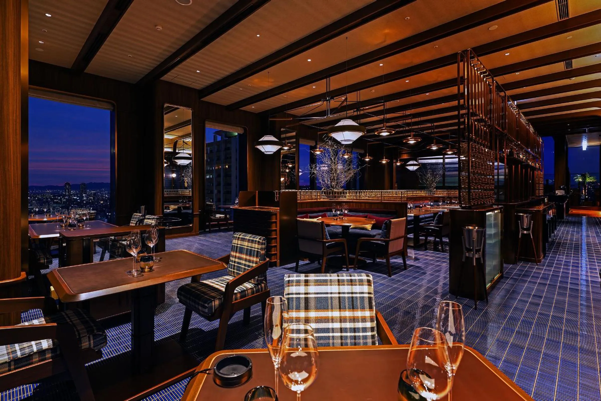 Dining area in Centara Grand Hotel Osaka