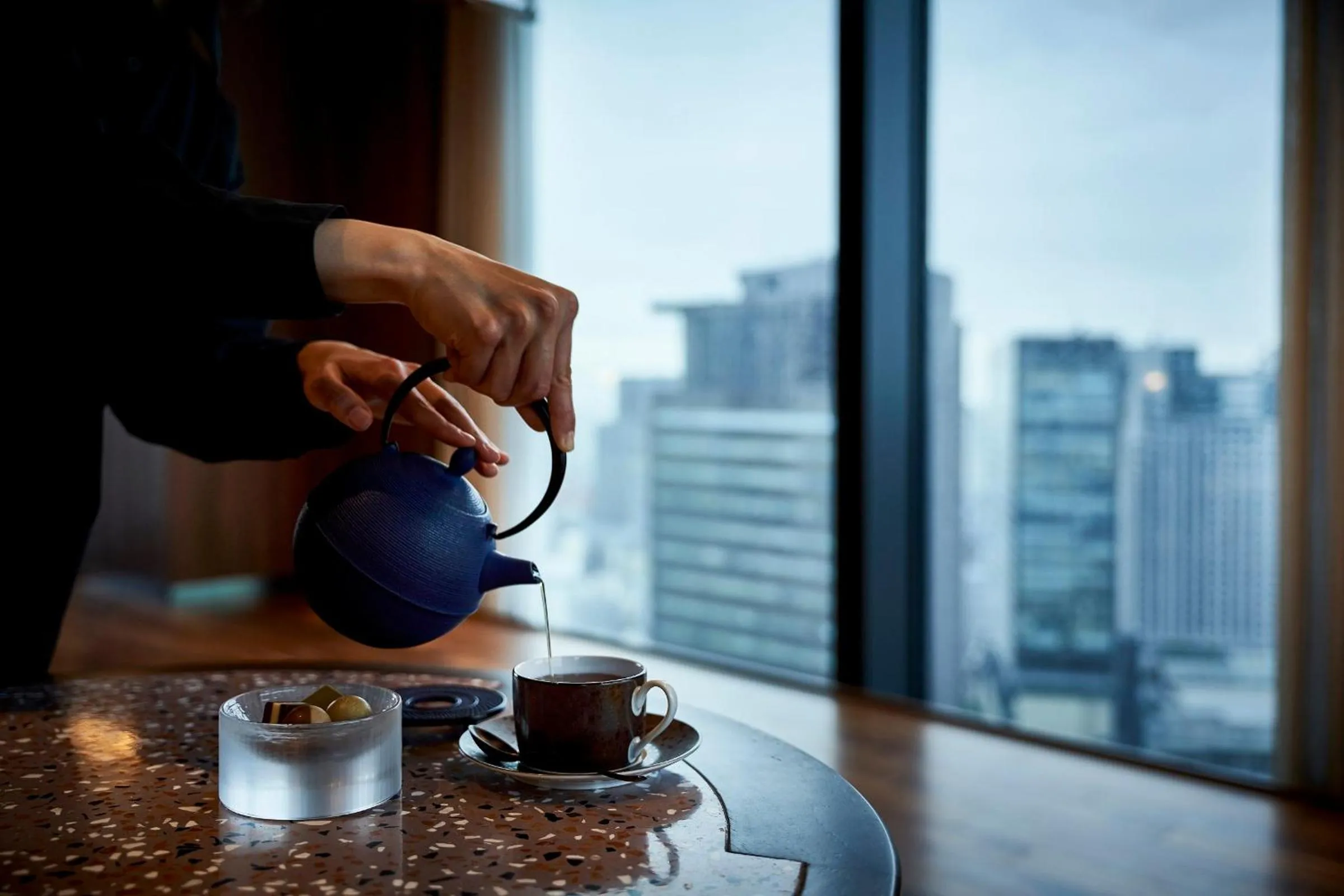 Dining area in Centara Grand Hotel Osaka