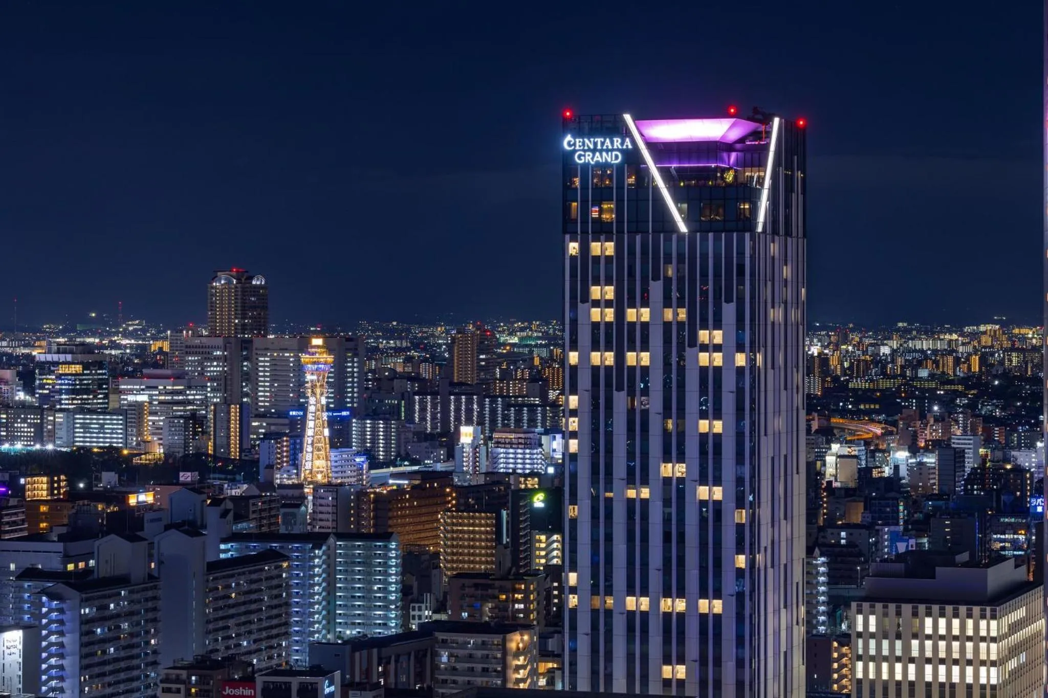 Property building in Centara Grand Hotel Osaka