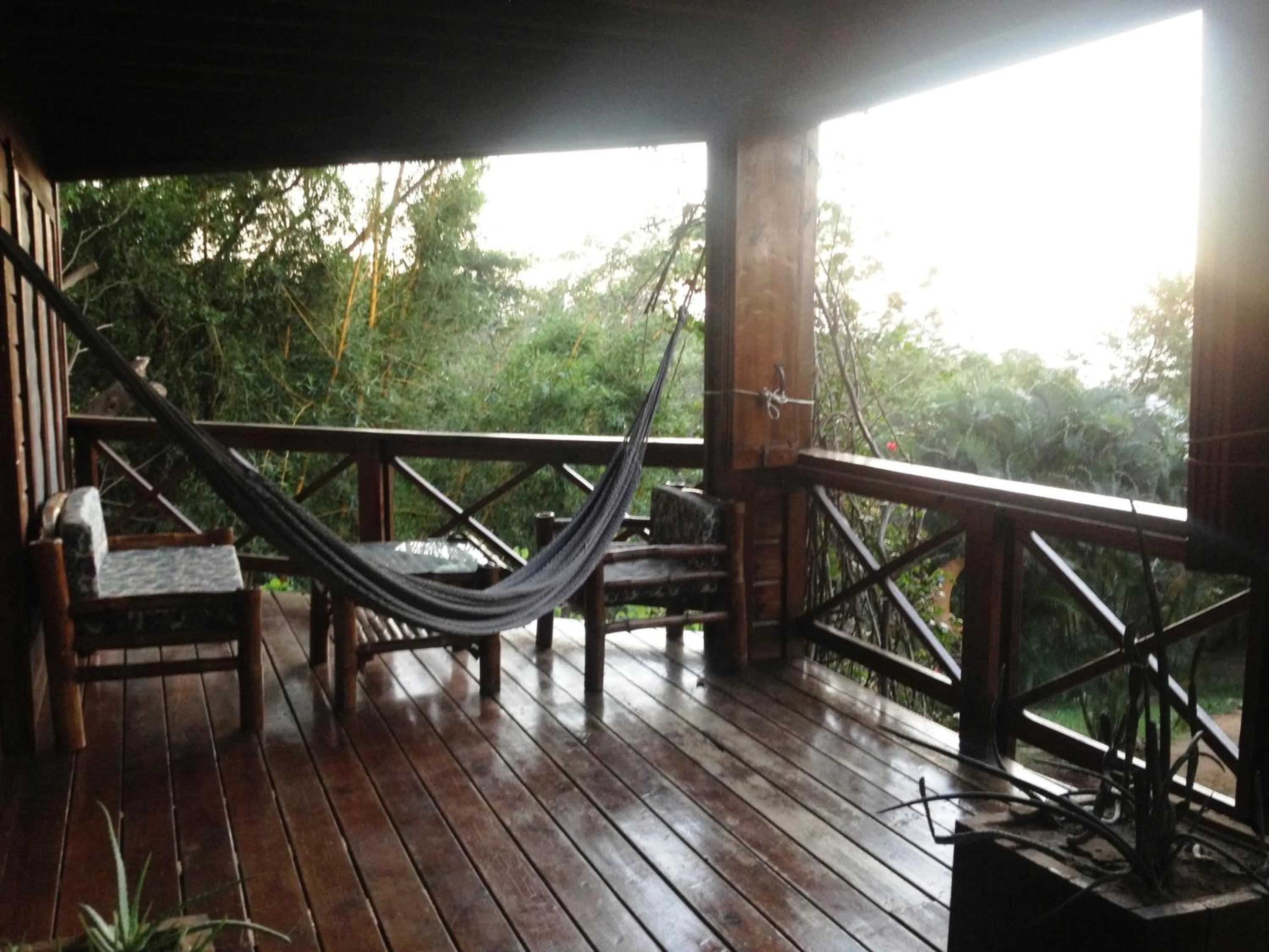 Balcony/Terrace in Roatan Bed & Breakfast Apartments