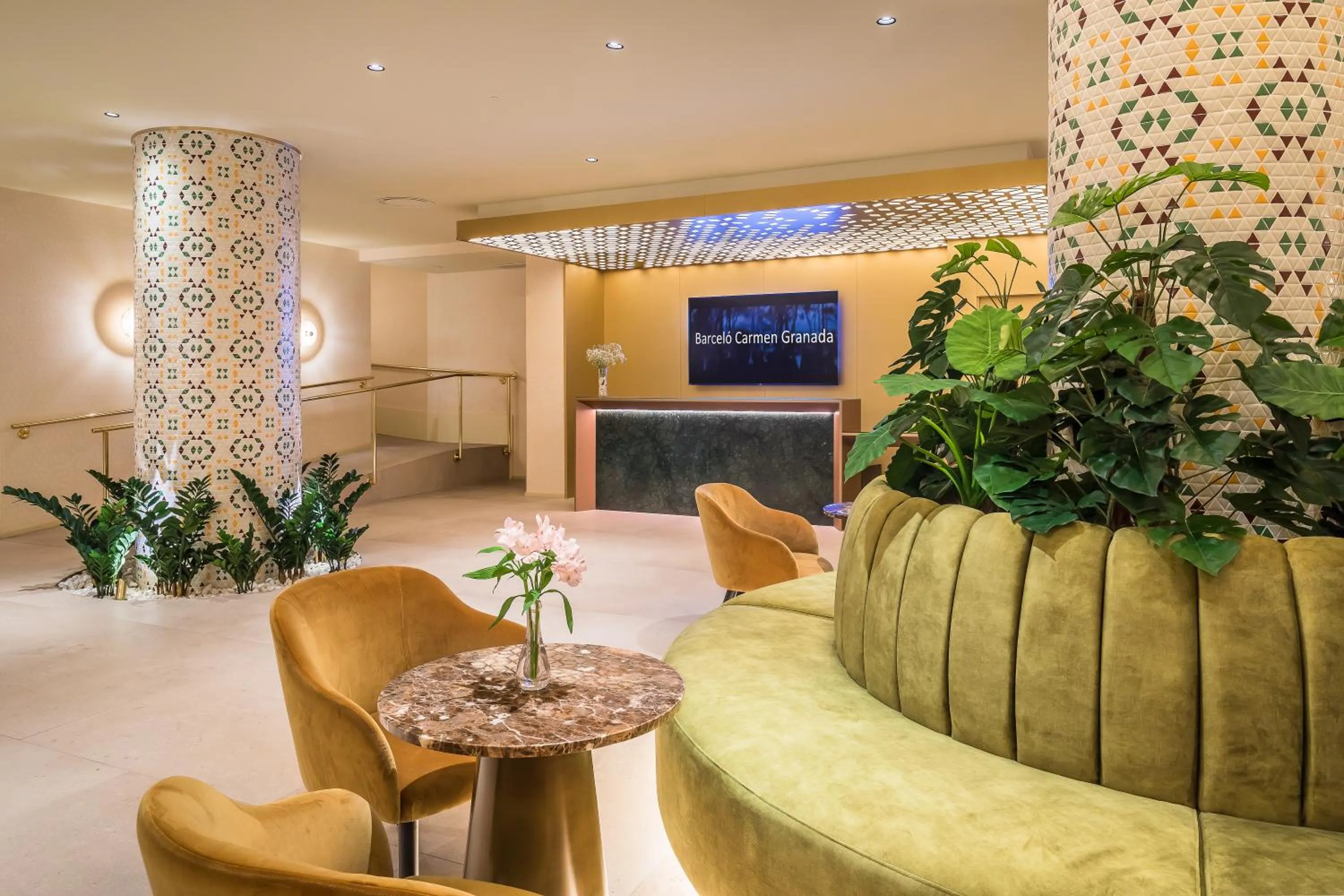 Lobby or reception in Barceló Carmen Granada