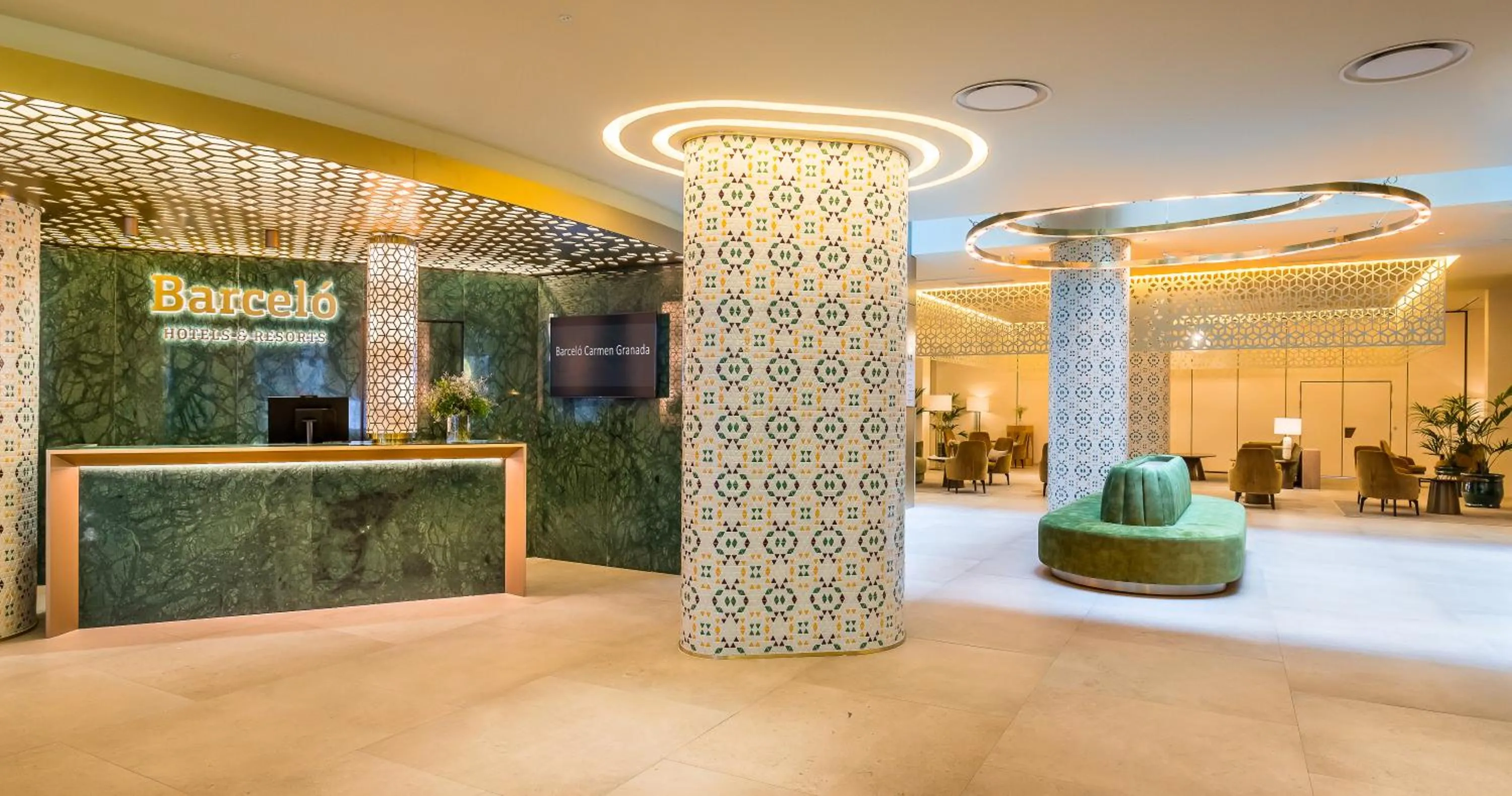 Lobby or reception in Barceló Carmen Granada