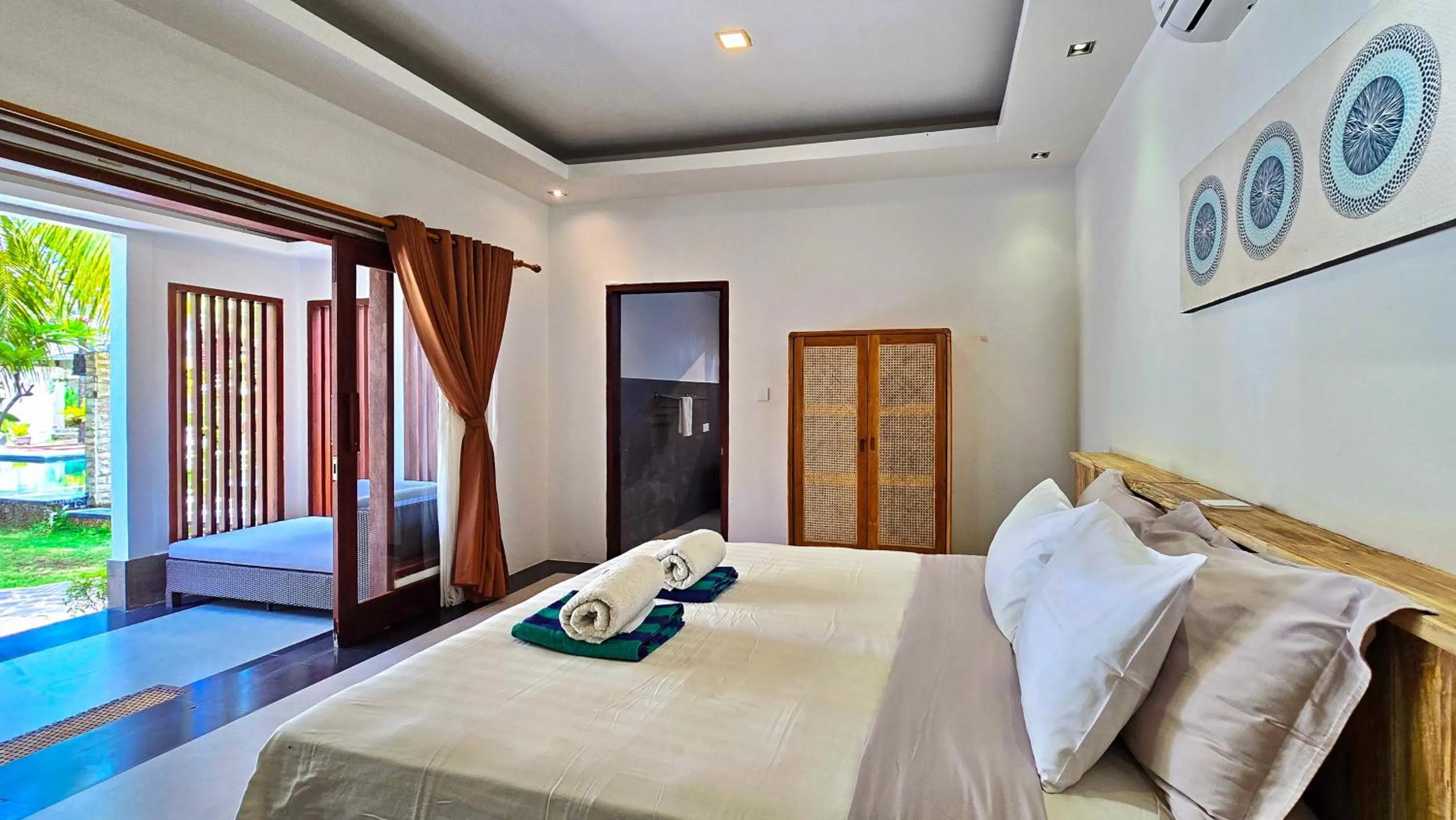 Bedroom, Bed in Kies Villas Lombok