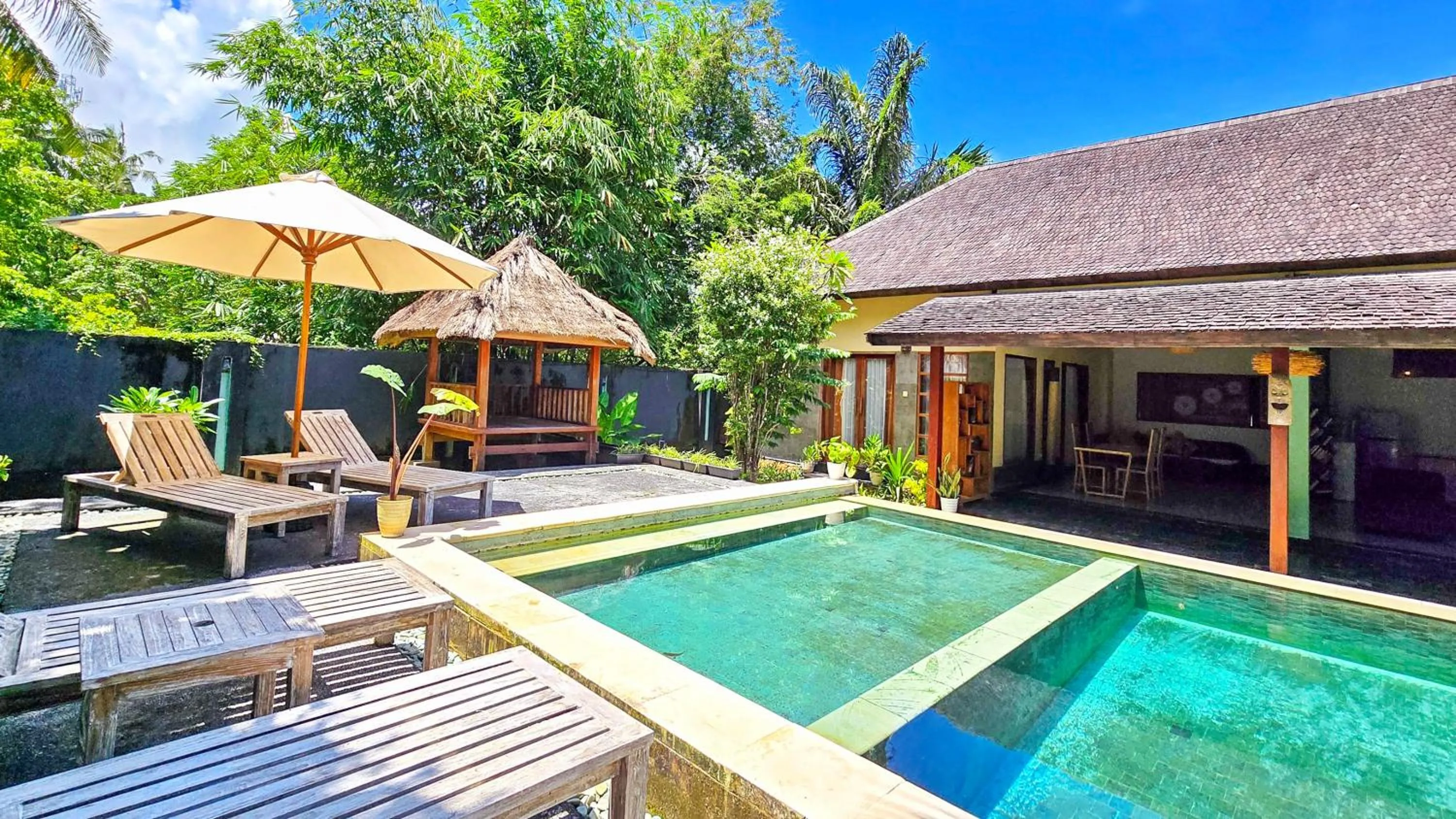 Garden in Kies Villas Lombok