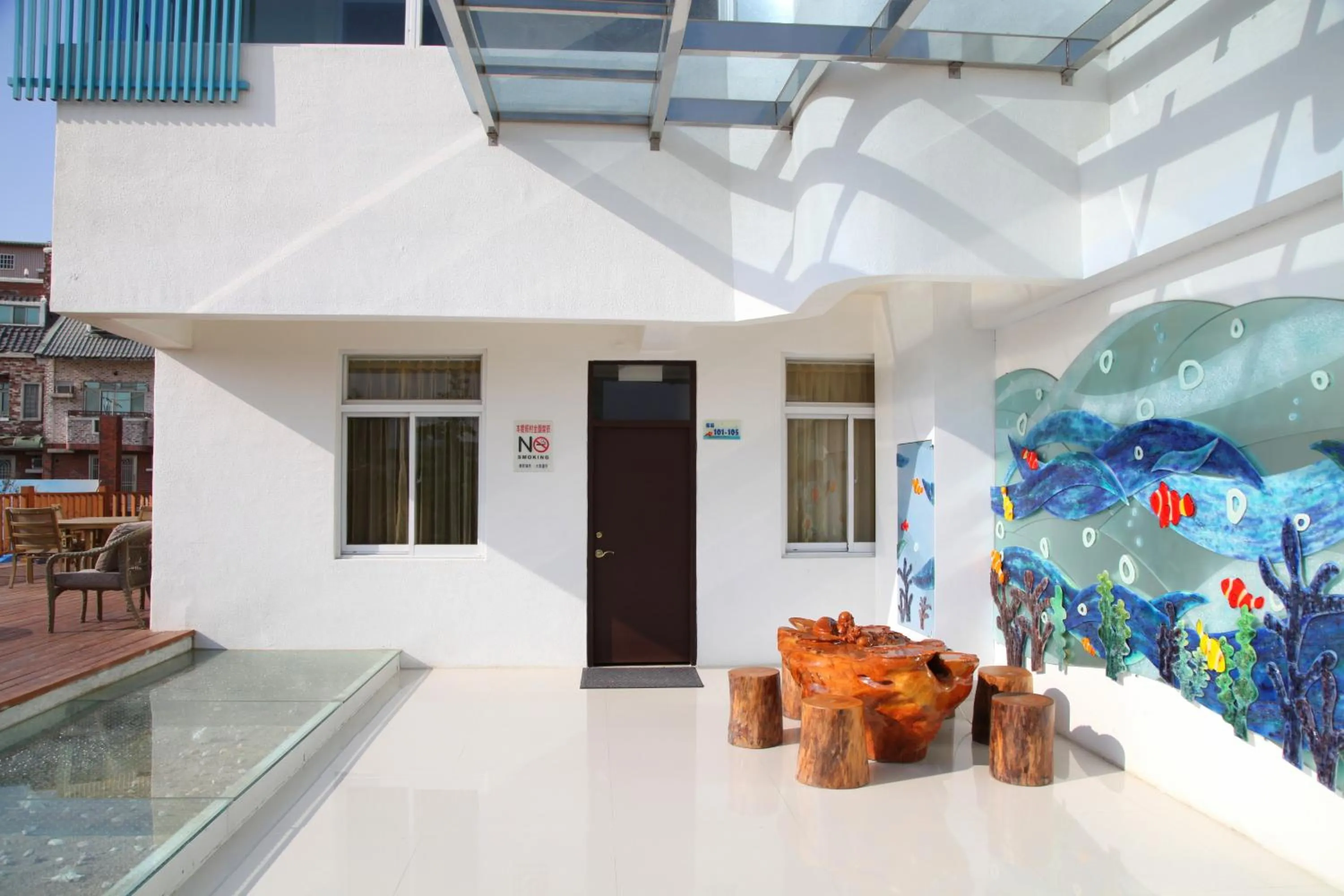 Patio in Clownfish Resort