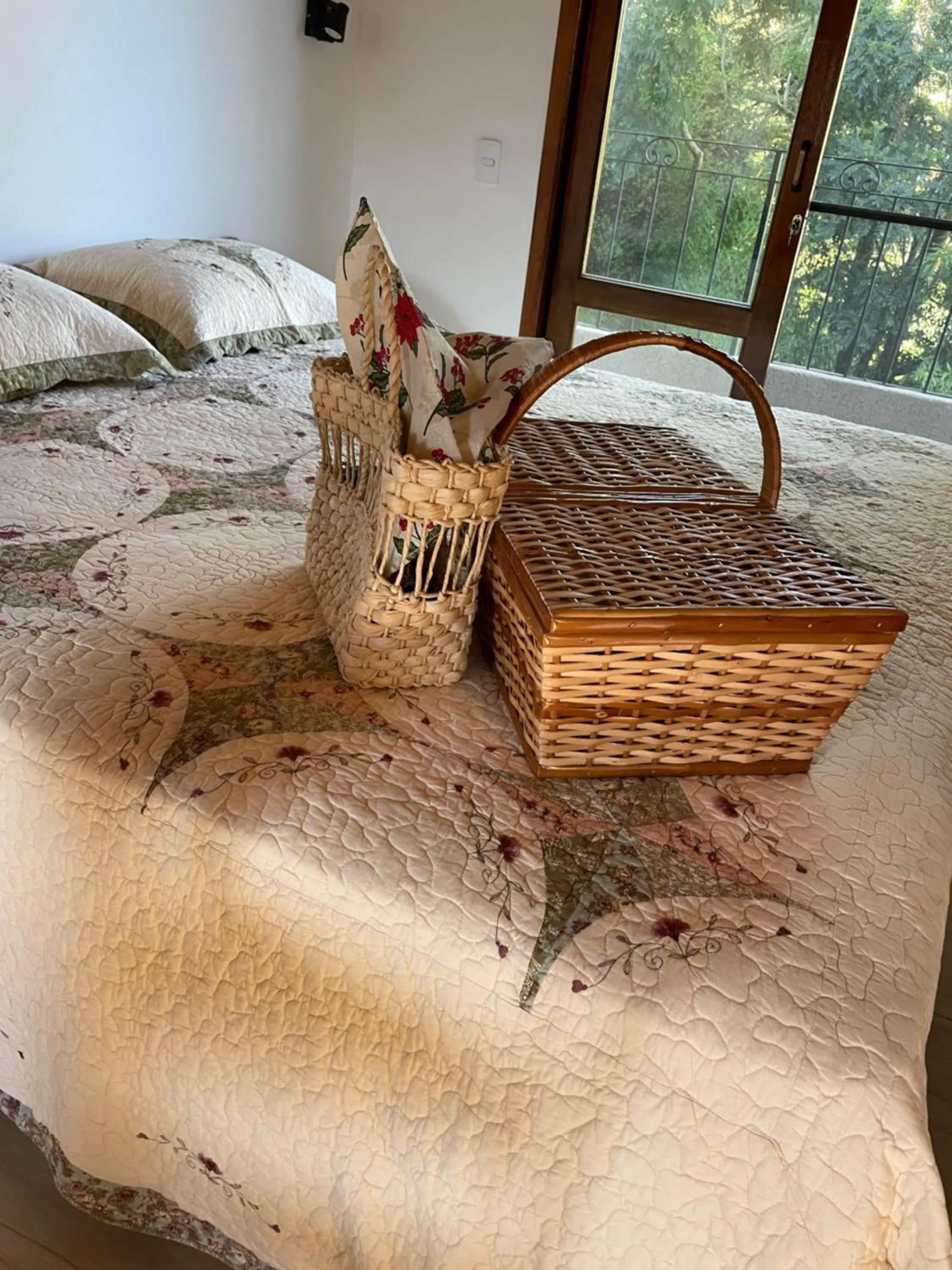 Bed in VILLA ITÁLIA CHALÉ