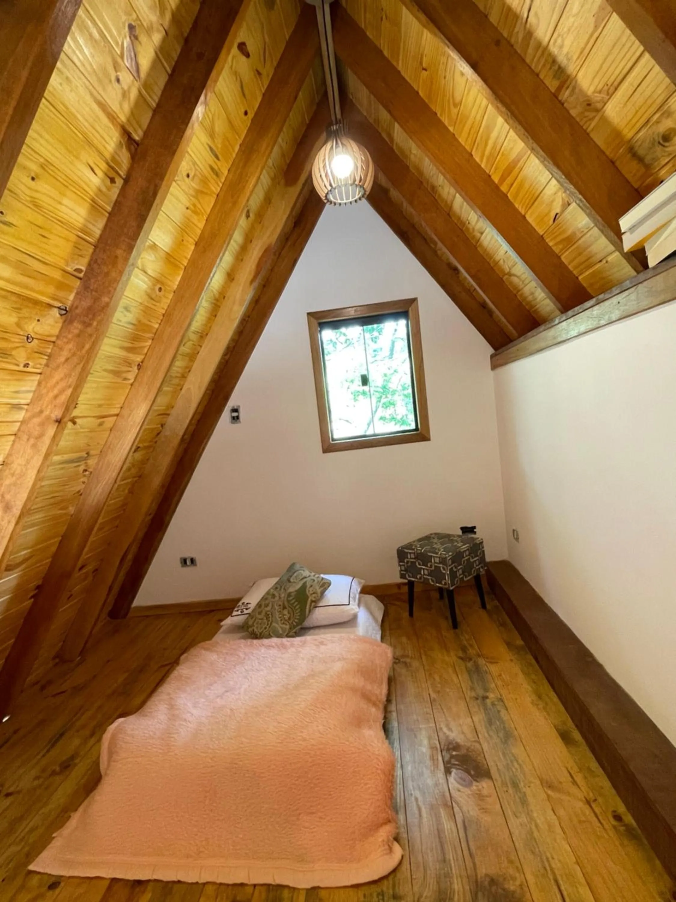 Bed in VILLA ITÁLIA CHALÉ