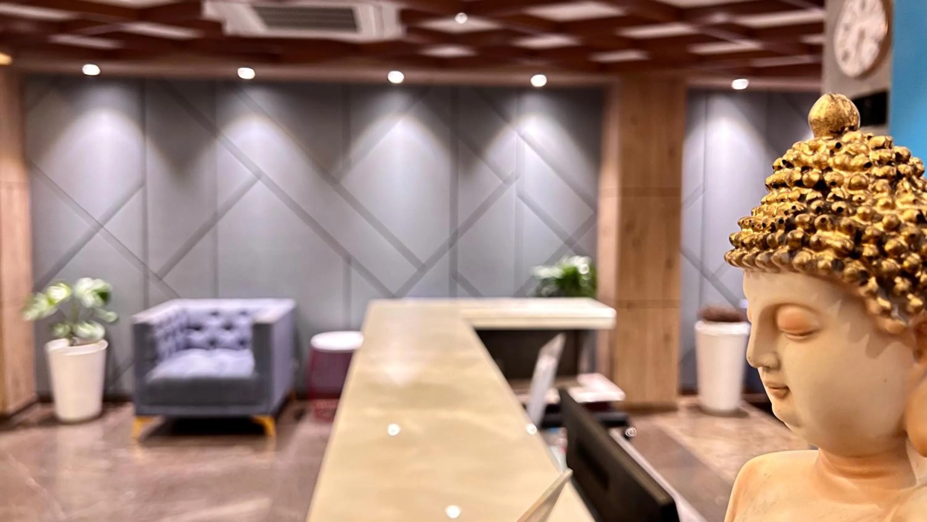 Lobby or reception in Aurora Boutique Hotel Imphal