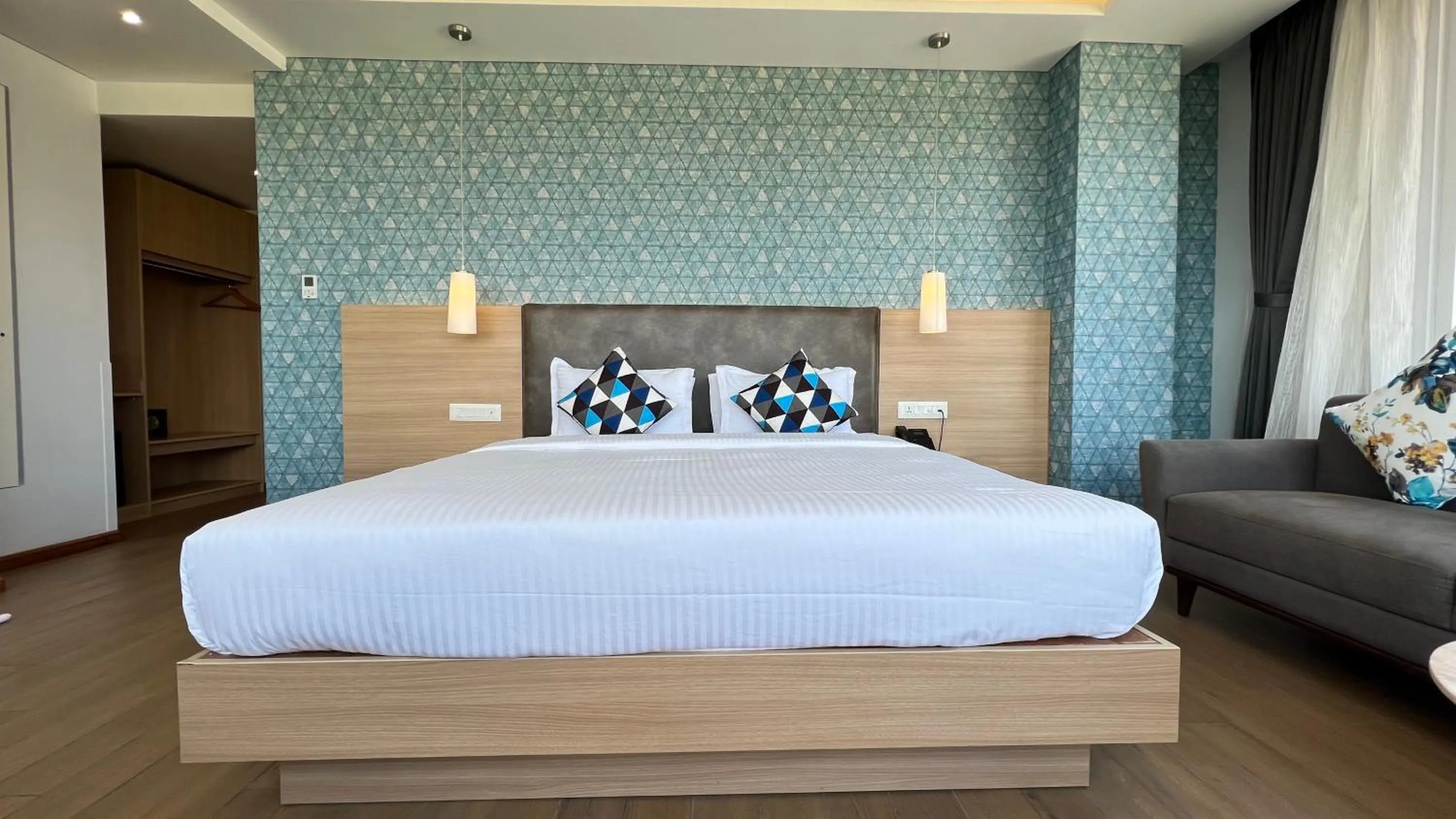 Bed in Aurora Boutique Hotel Imphal