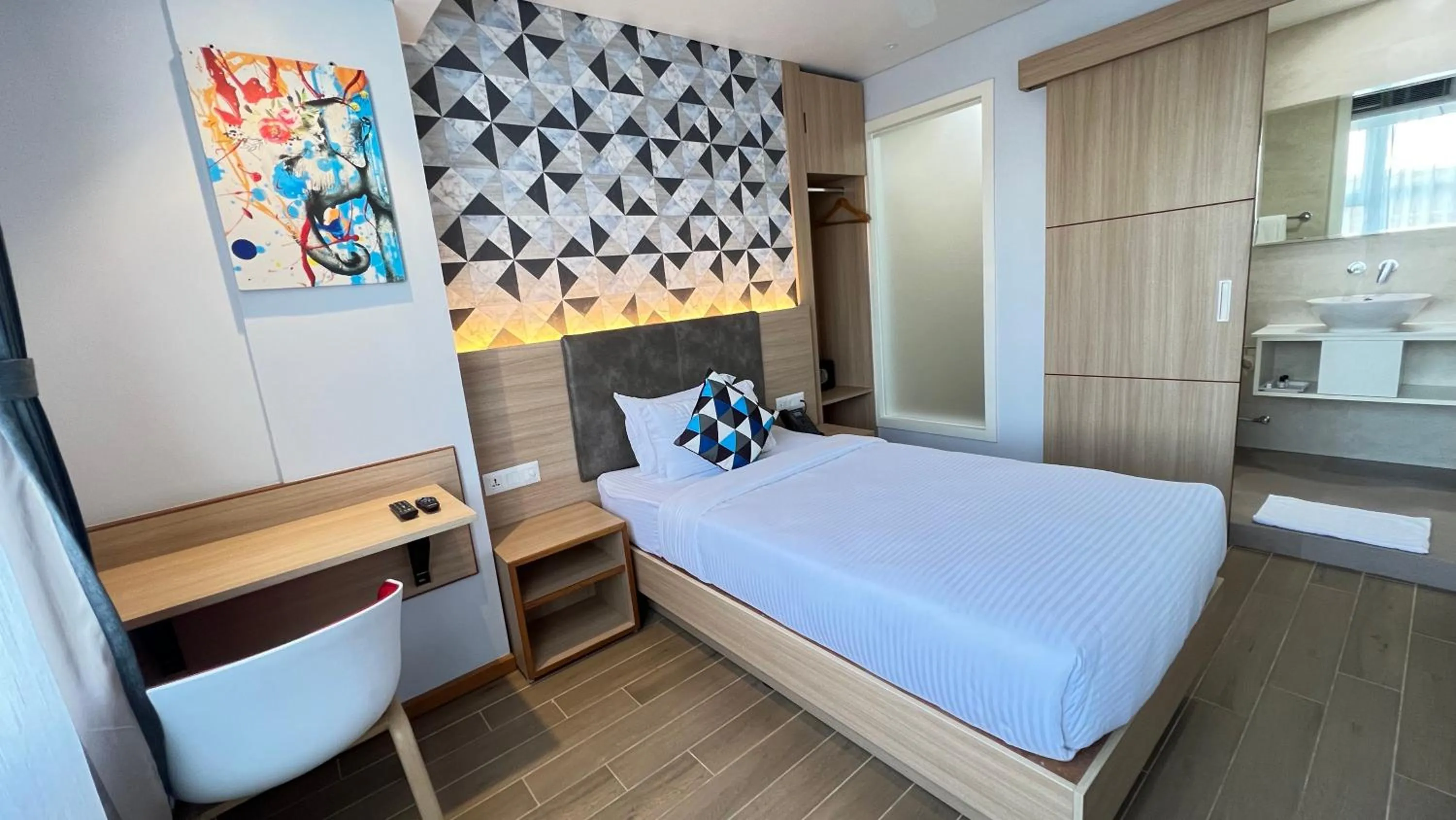 Toilet, Bed in Aurora Boutique Hotel Imphal