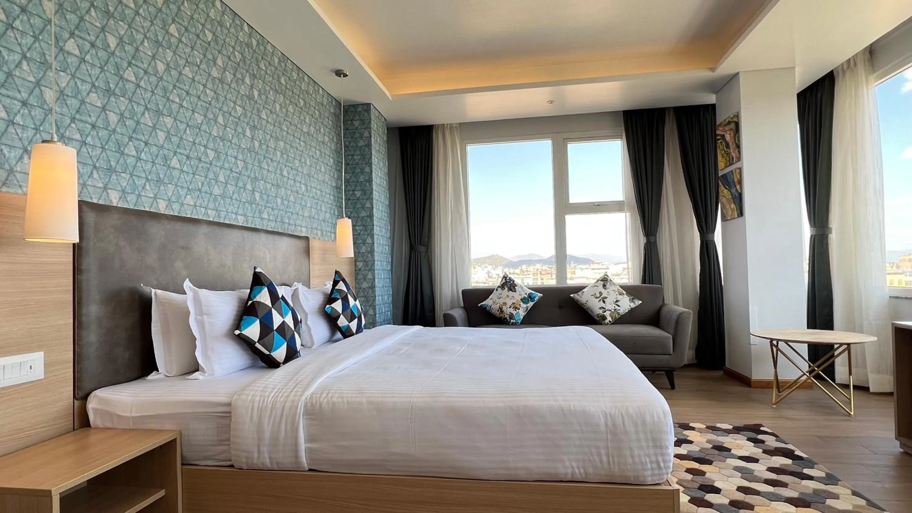 Bed in Aurora Boutique Hotel Imphal