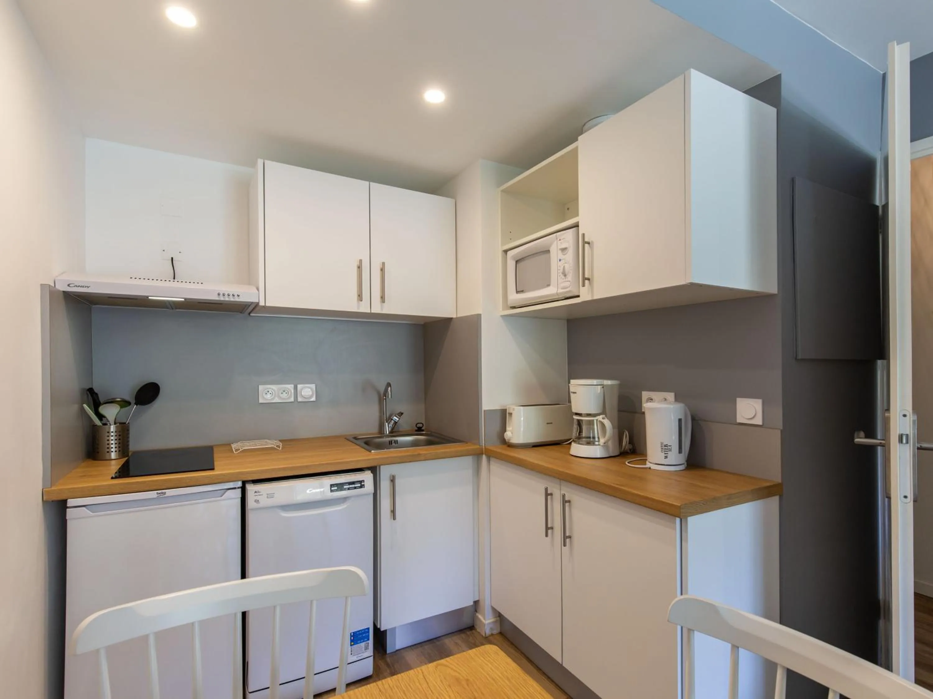 kitchen in Vacancéole - Les Balcons du Soleil