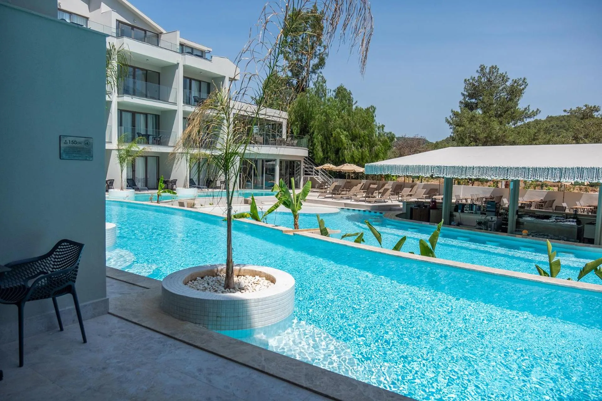 Swimming pool in Residence 222 Hisarönü