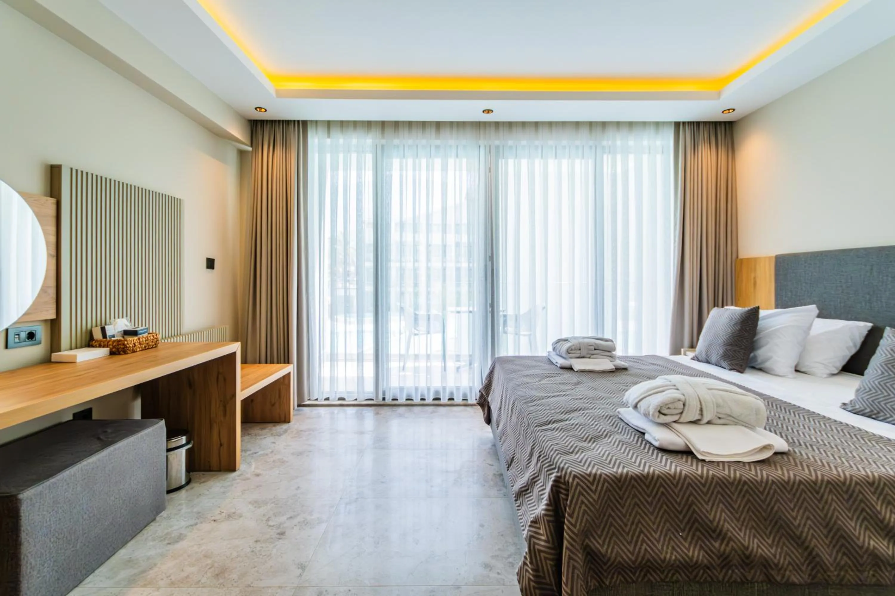 Bedroom, Bed in Residence 222 Hisarönü