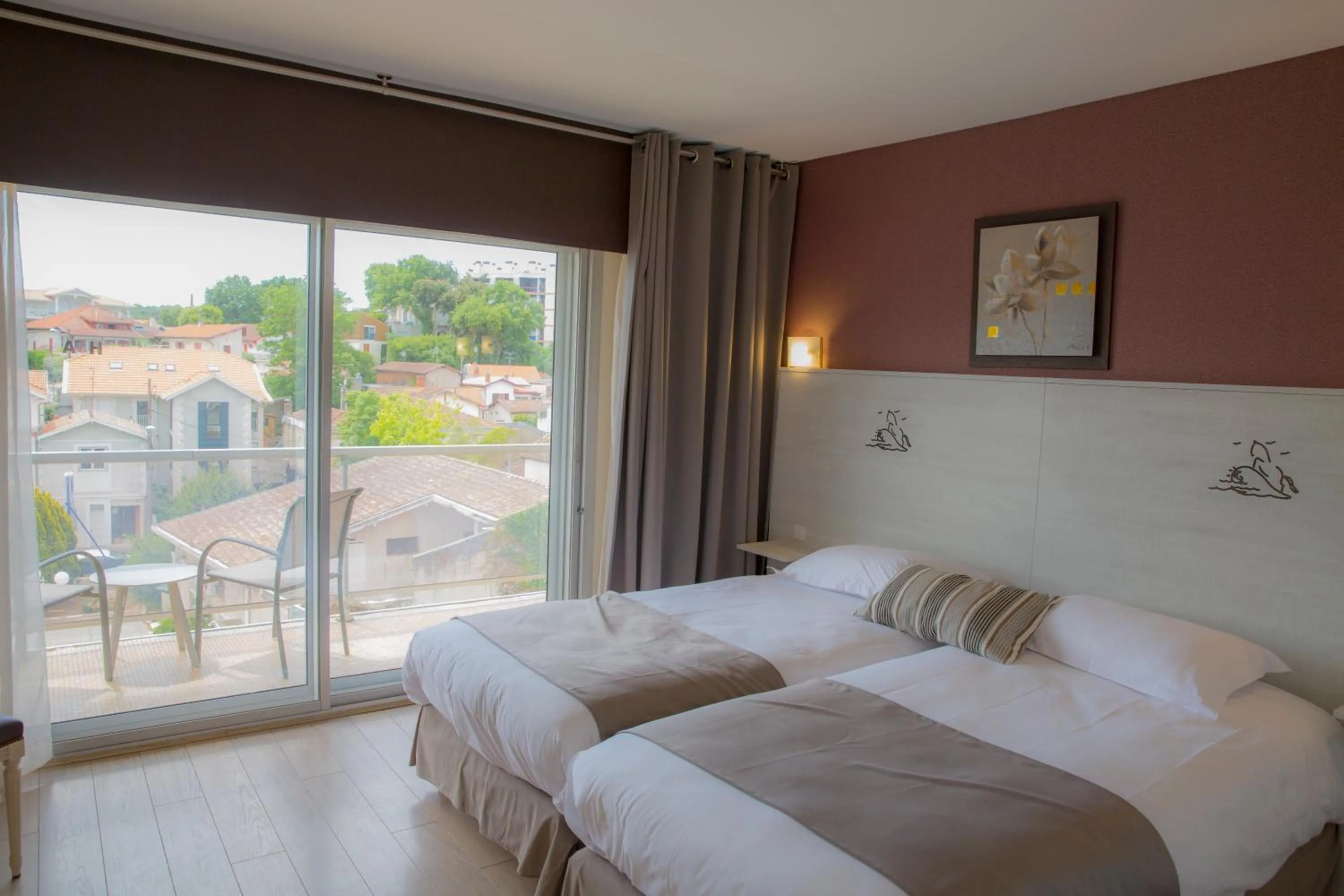 Bed in Arc Hôtel Sur Mer