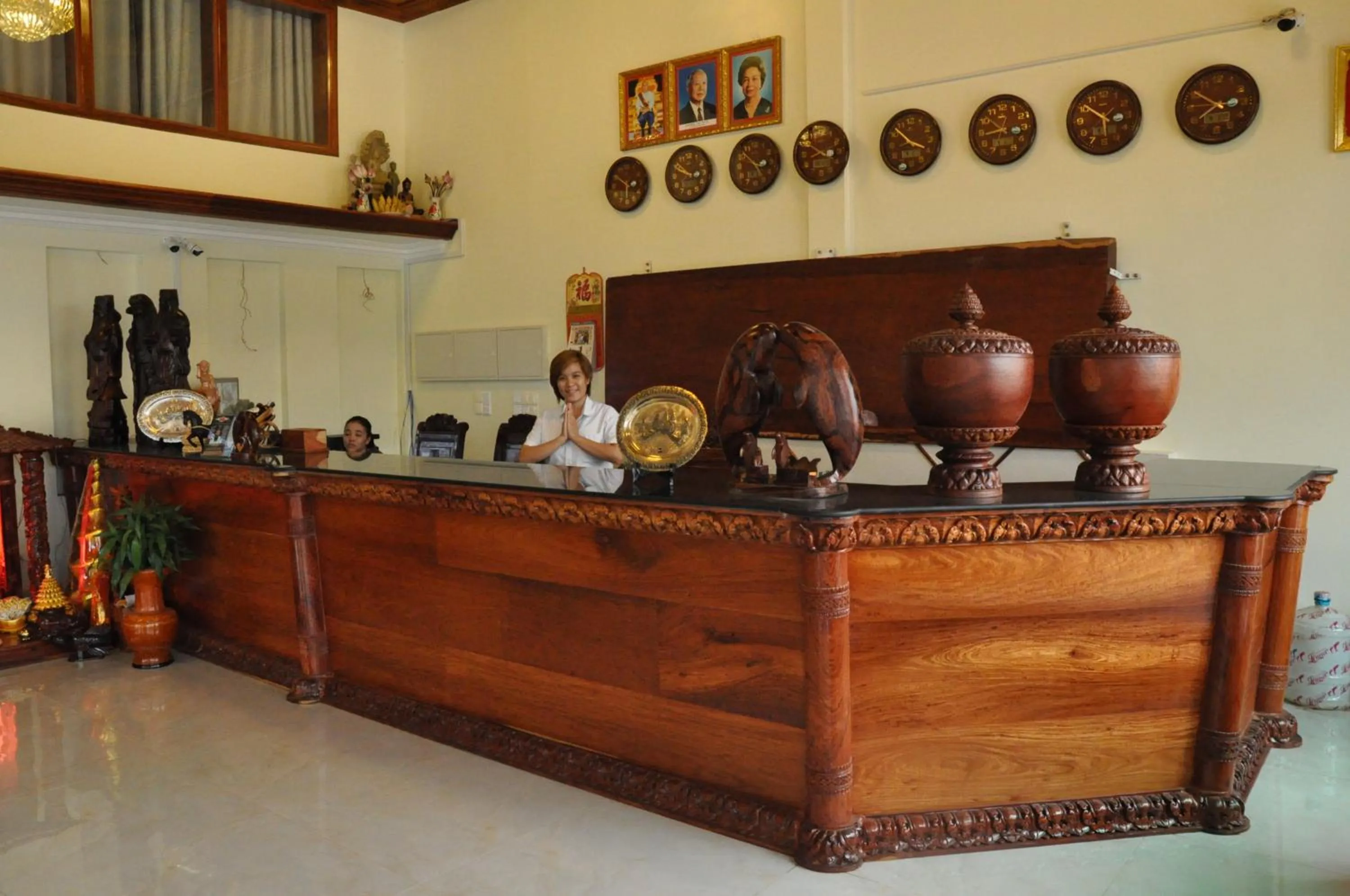 Lobby or reception in Angkor Comfort Hotel