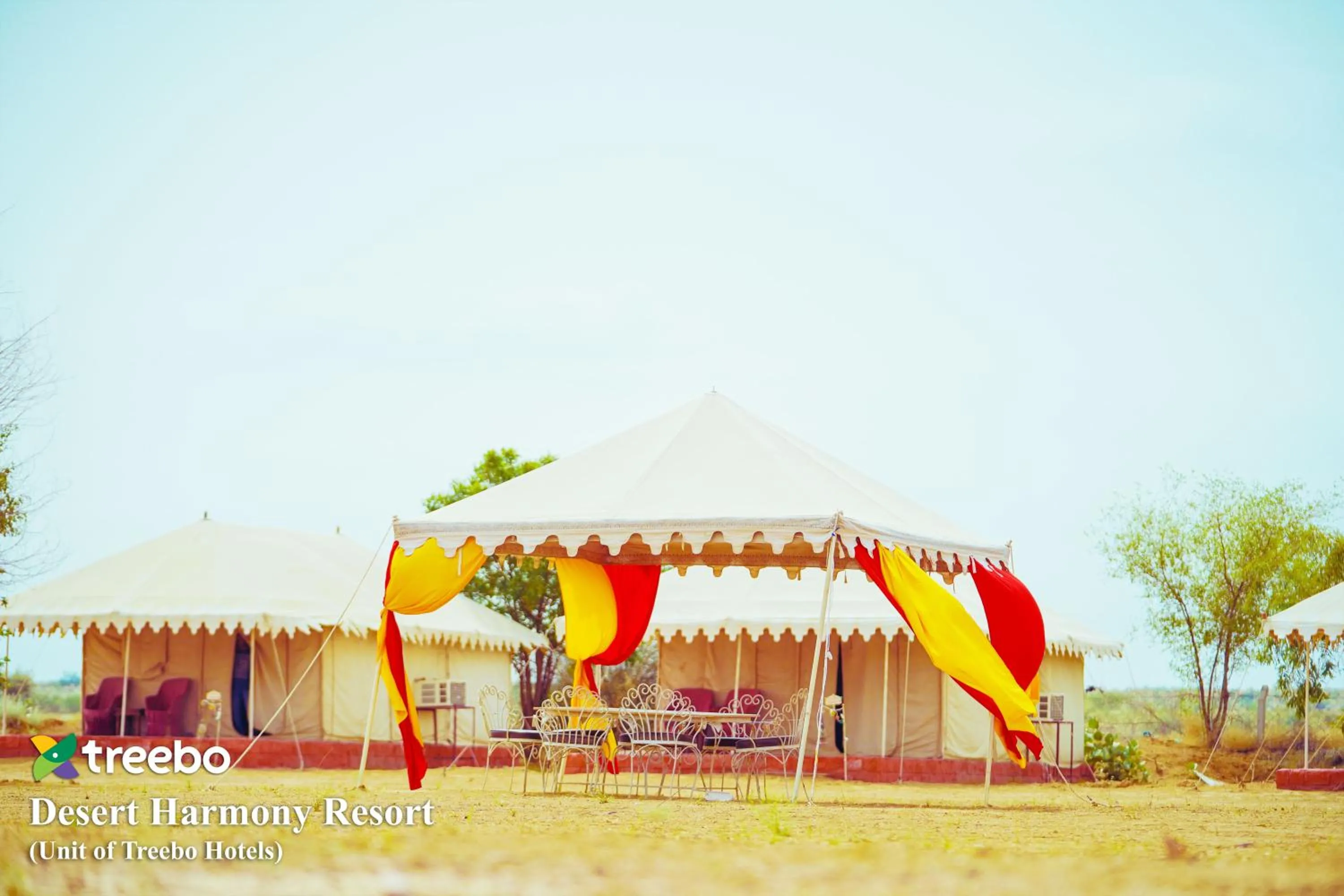 Facade/entrance in Treebo Desert Harmony Camp